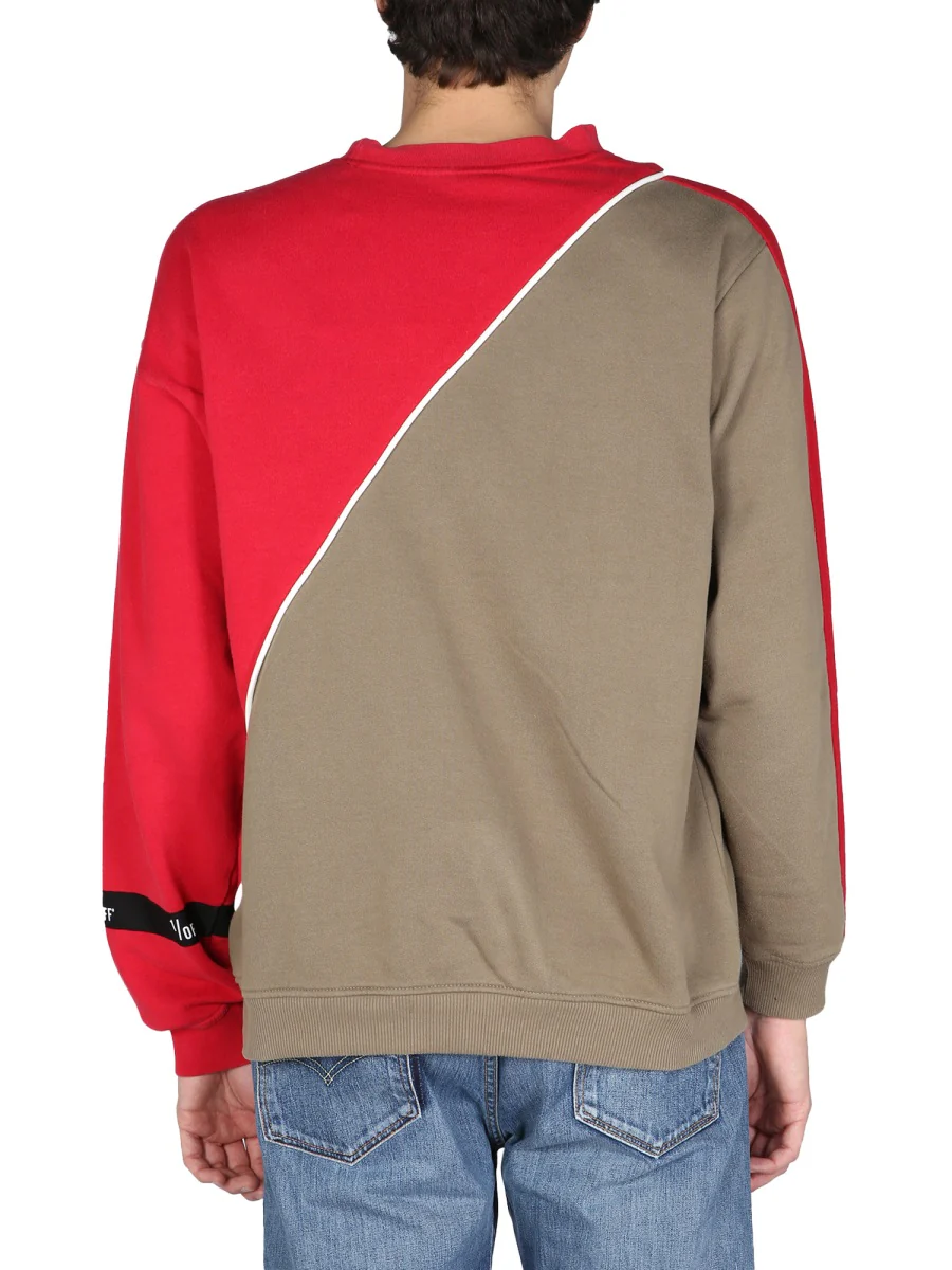 1/OFF Colourblock Logo Sweatshirt - Image 6