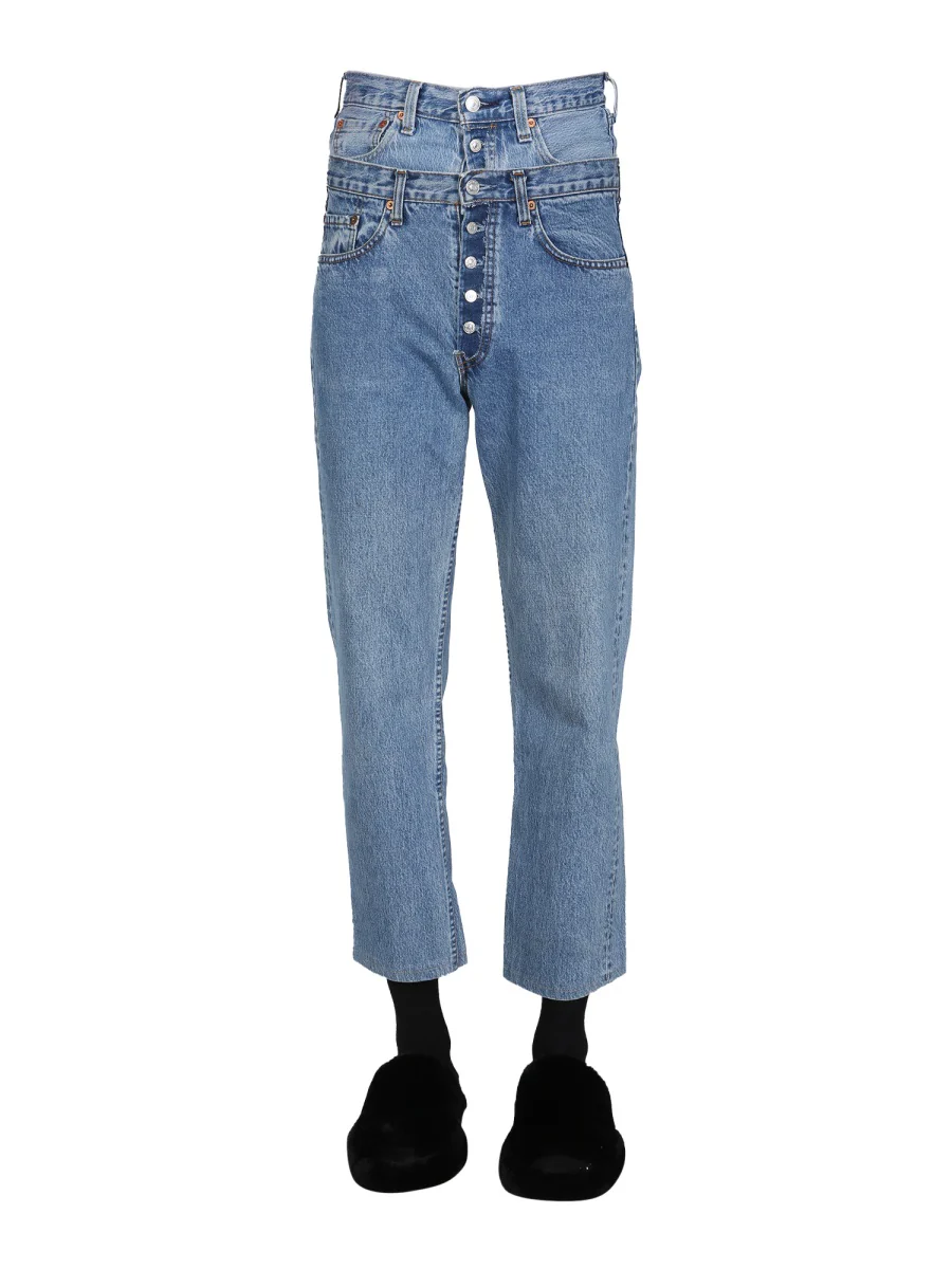 1/OFF Double Waist Jeans - Image 4