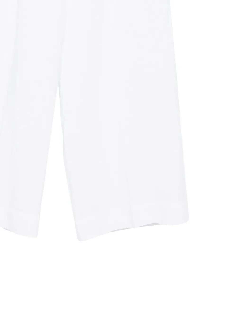 120% Lino Linen Trousers with Elastic Waistband for Women - Image 3