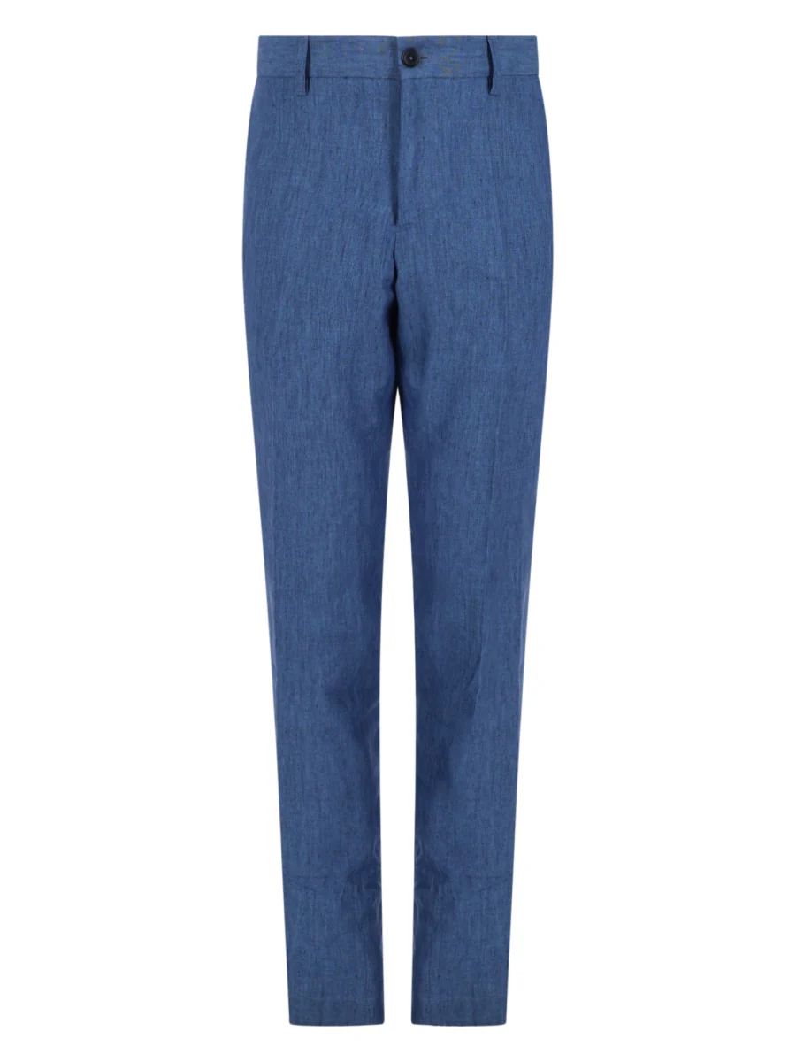 120% Lino Men's 100% Linen Trousers