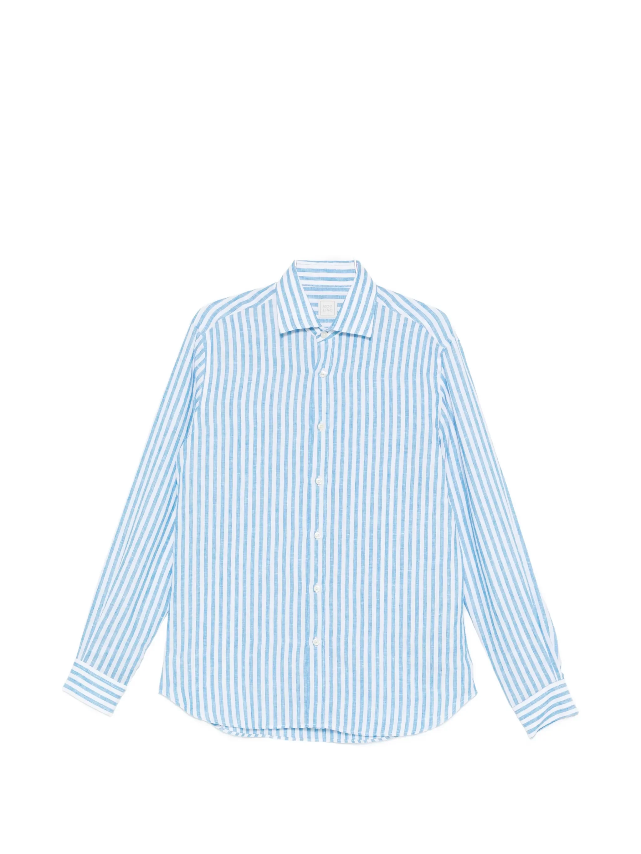 120% Lino Men's Relaxed Fit Linen Shirt
