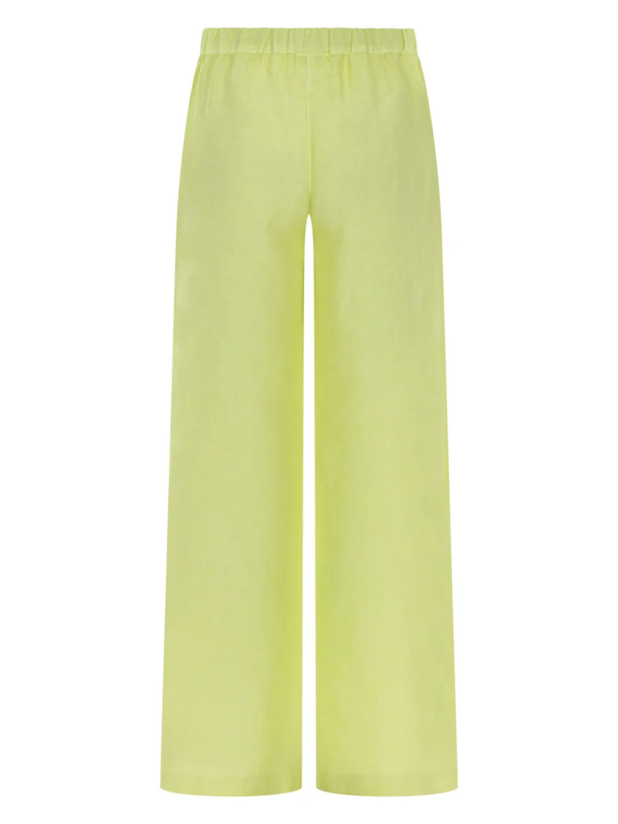120% LINO Regular-fit Straight Linen Trousers - Image 2