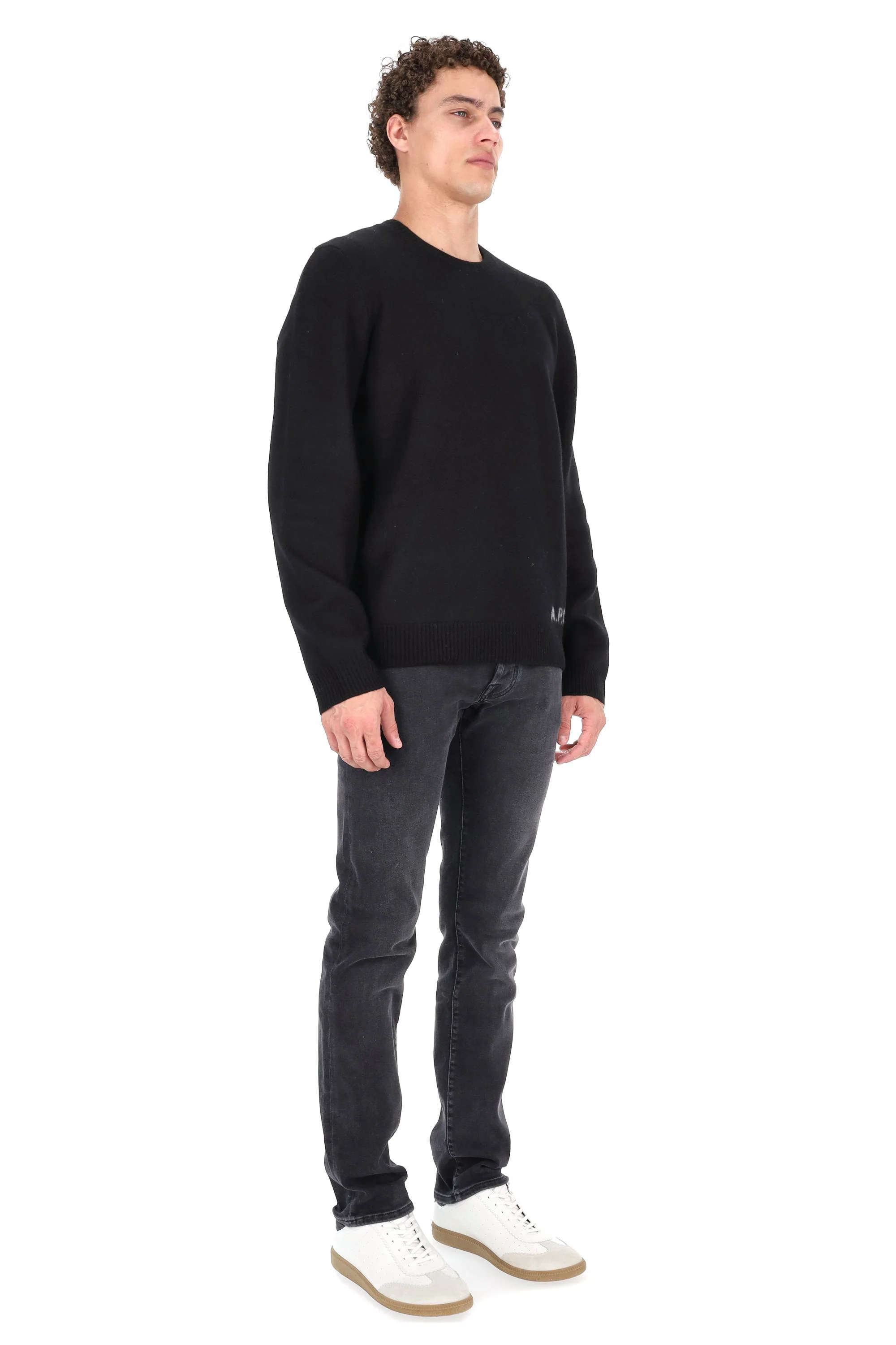 A.p.c. Classic Crew Neck Sweater for Men - Image 2
