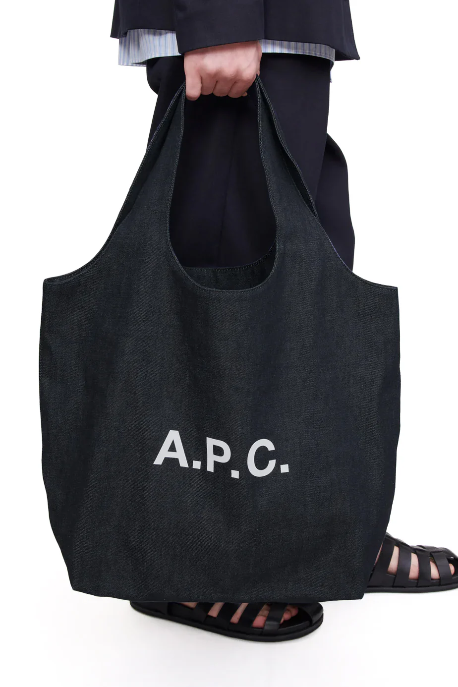 A.p.c. Classic Denim Mini Bag for Men - Image 3