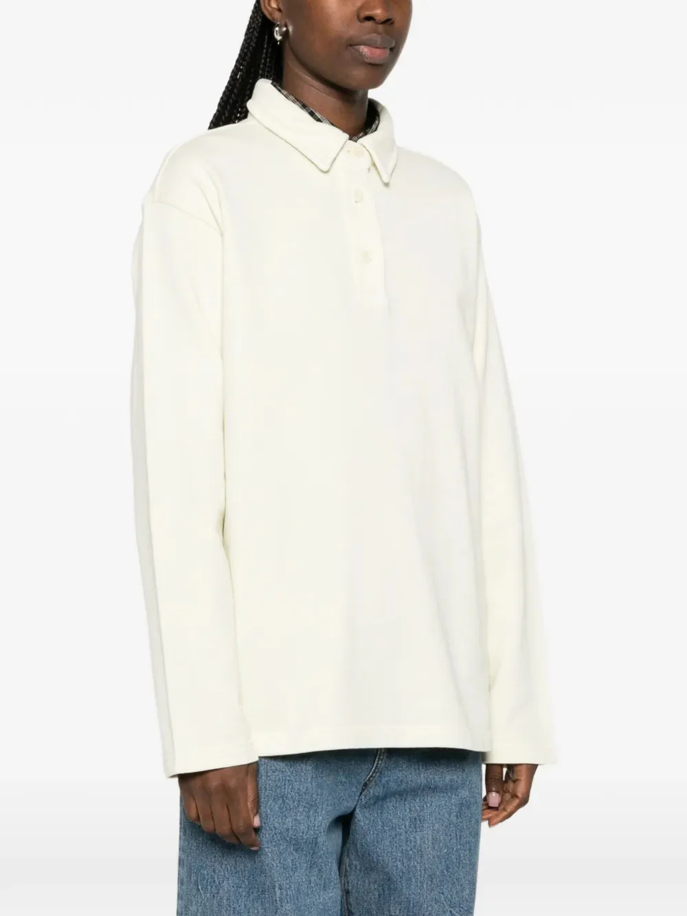 A.p.c. Classic Long Sleeve Polo - Size S - Image 3