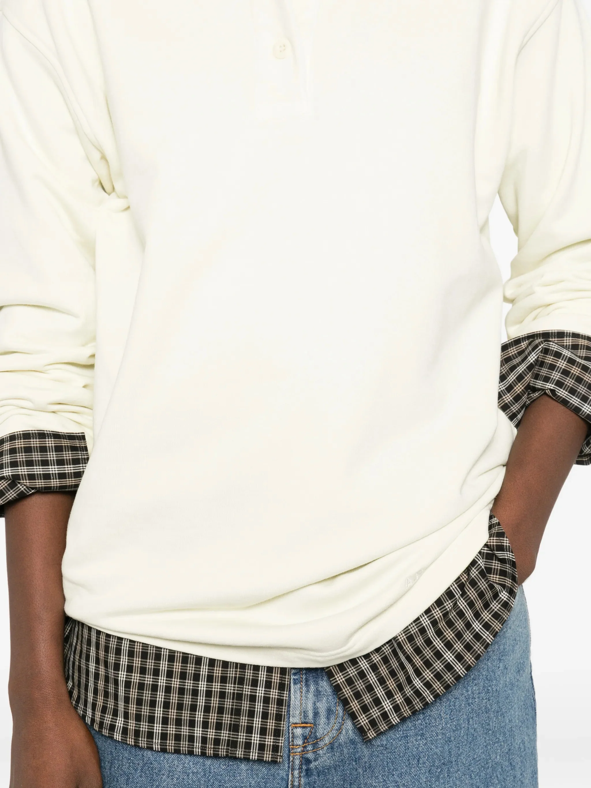 A.p.c. Classic Long Sleeve Polo - Size S - Image 5