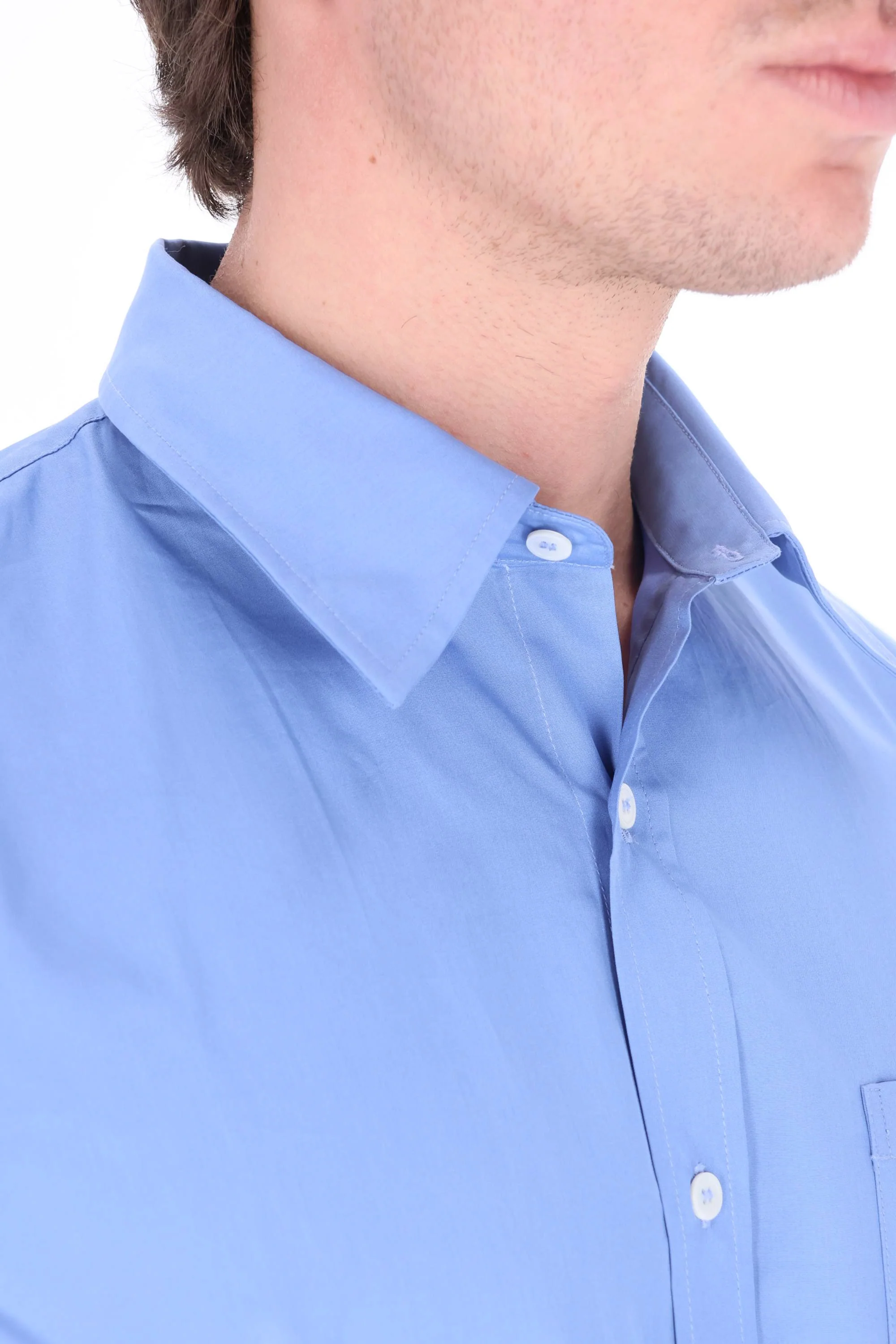 A.p.c. Clear Blue Mini Shirt - Image 4