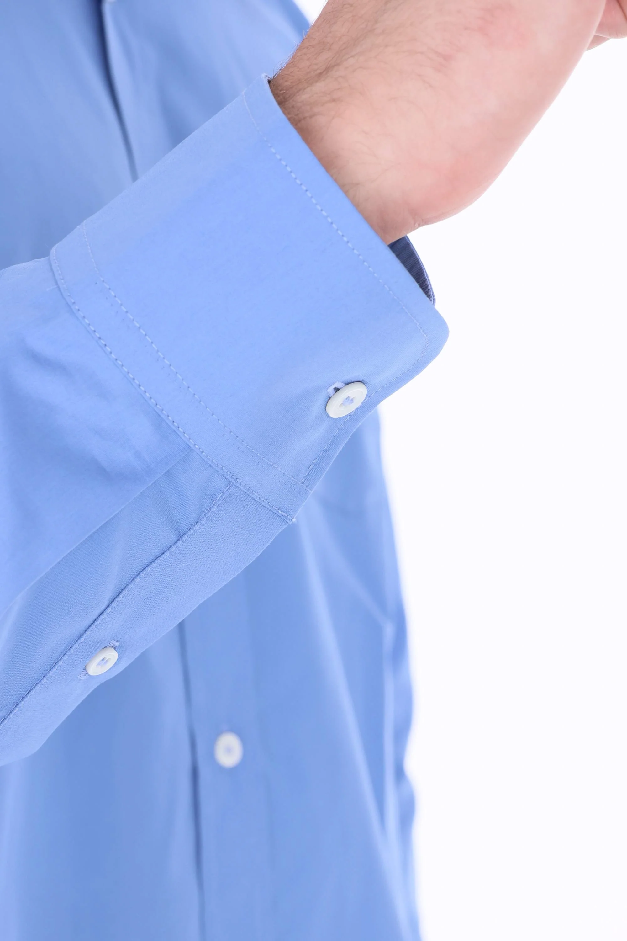 A.p.c. Clear Blue Mini Shirt - Image 5