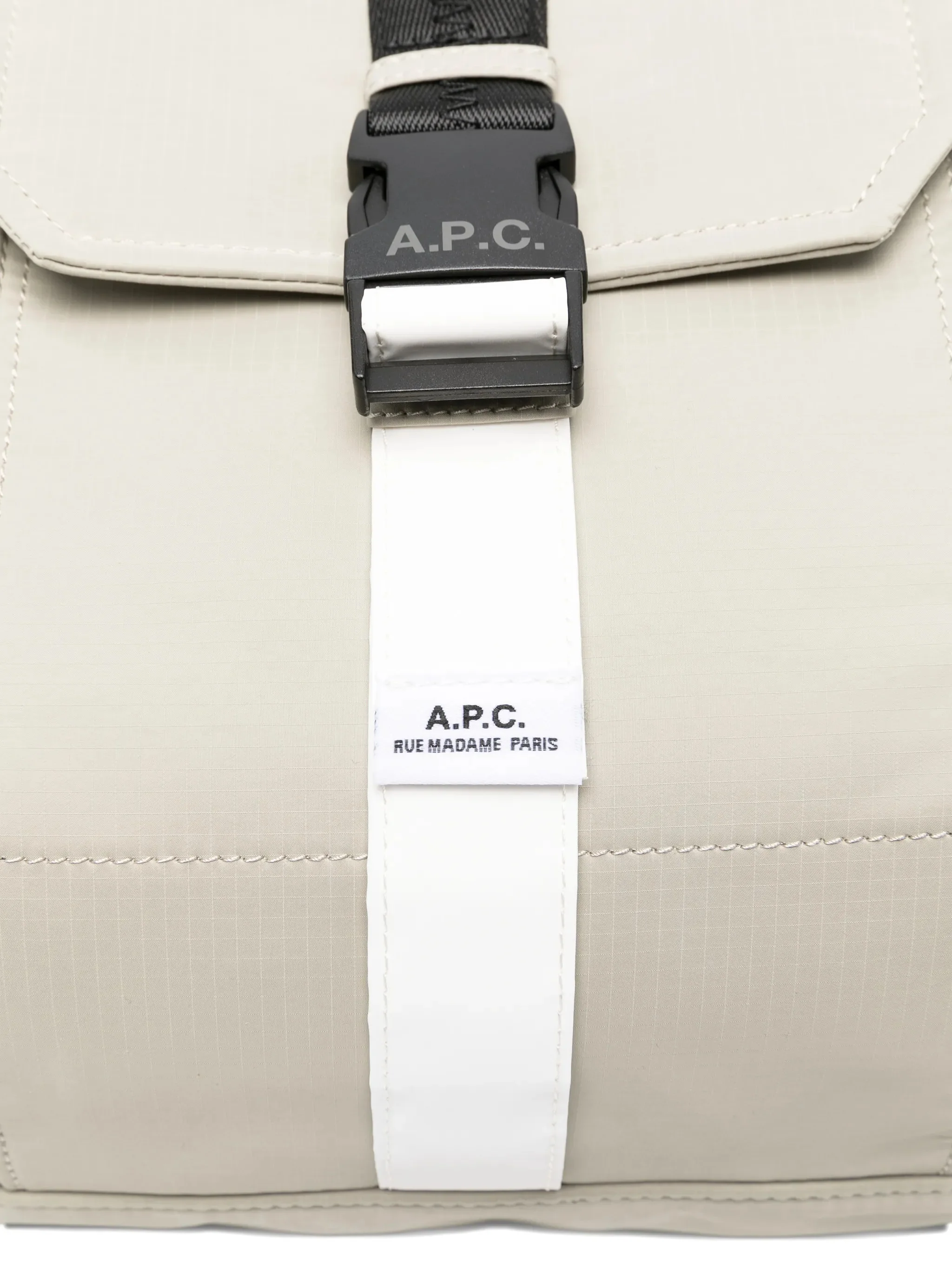 A.p.c. Durable Mini Backpack with Dual Buckle Closure - 45 x 30 x 14 cm - Image 4