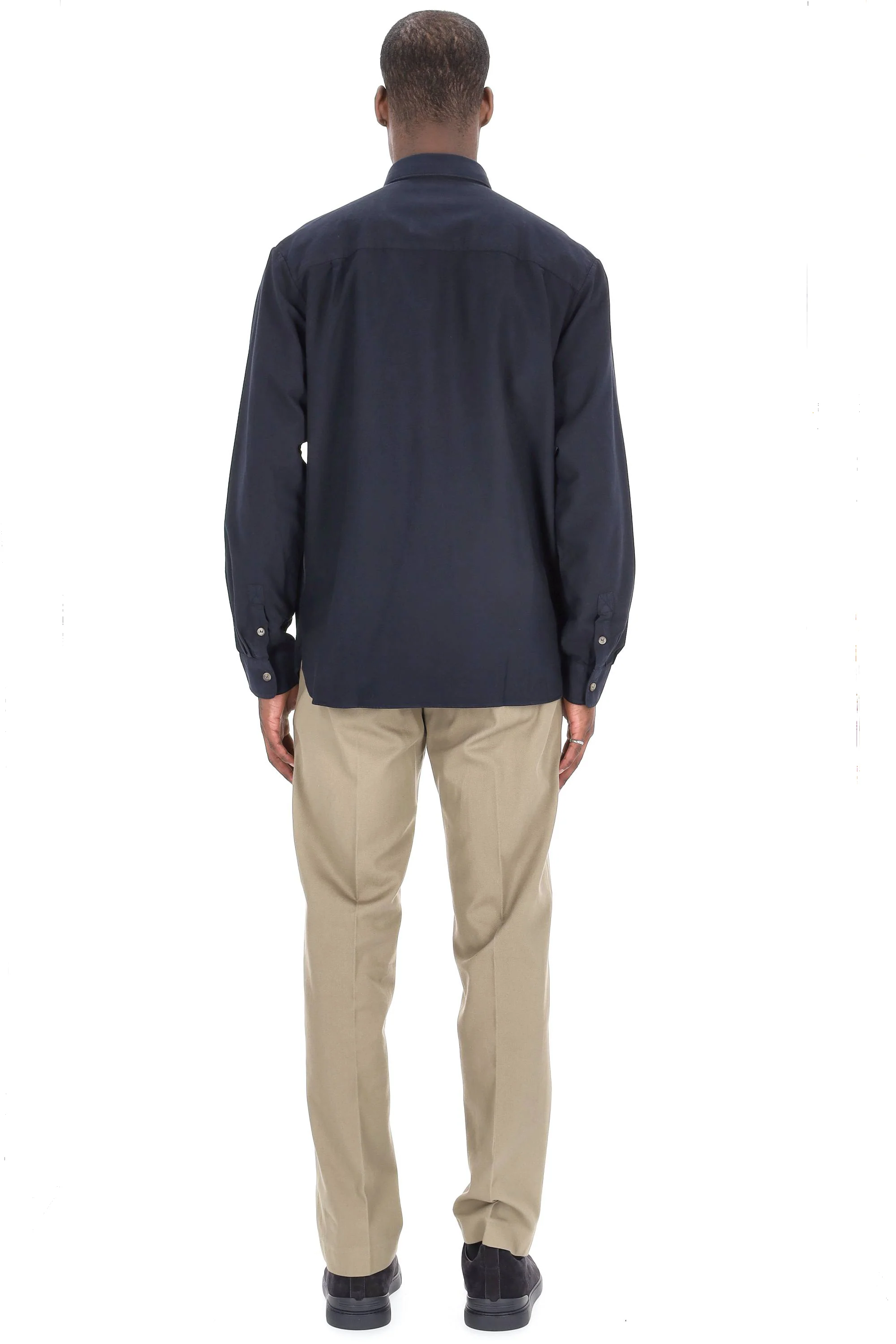A.p.c. Essential Long Sleeve Shirt for Men - Image 4