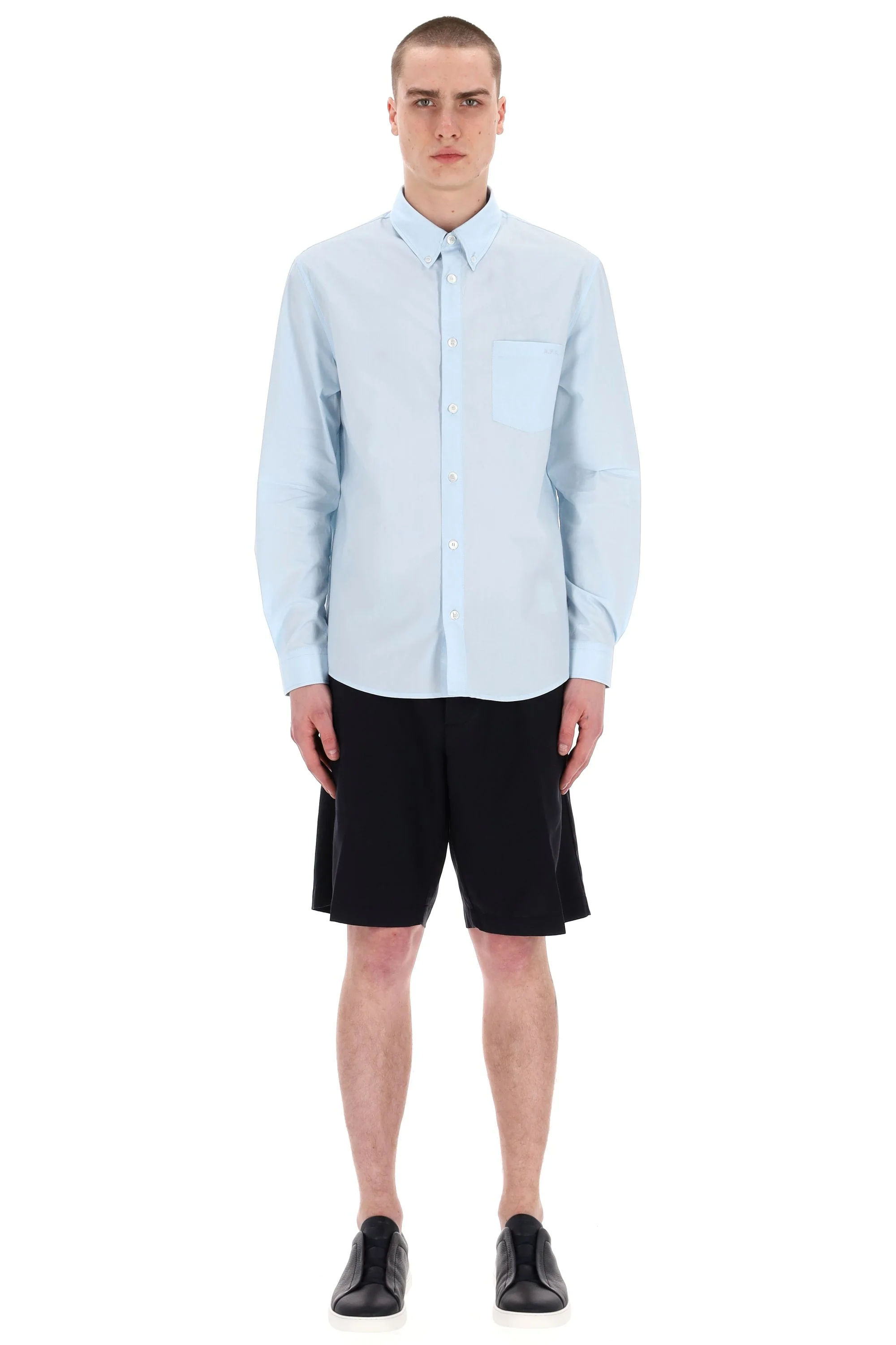 A.p.c. Essentials Button-Up Shirt for Men