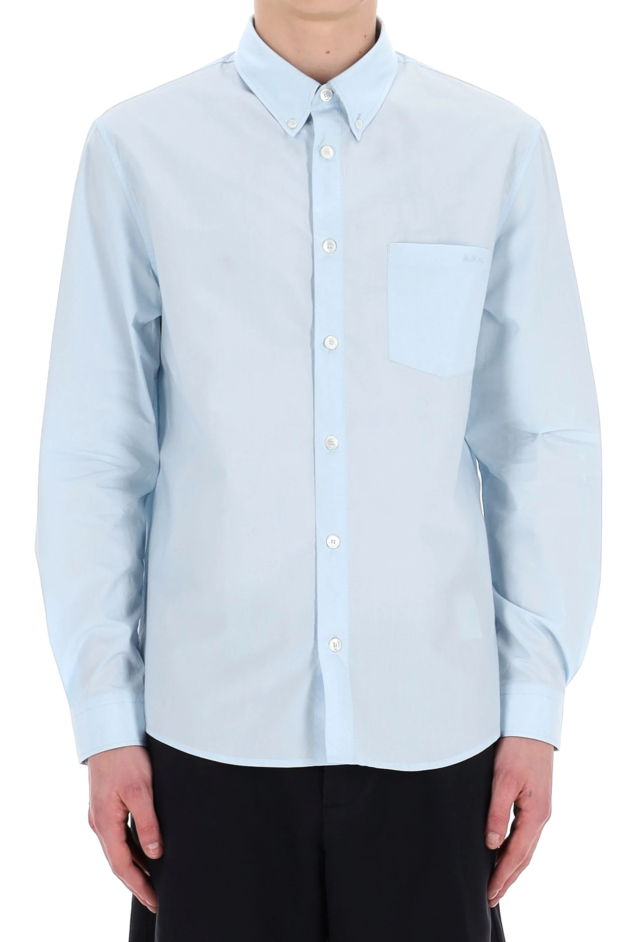 A.p.c. Essentials Button-Up Shirt for Men - Image 4