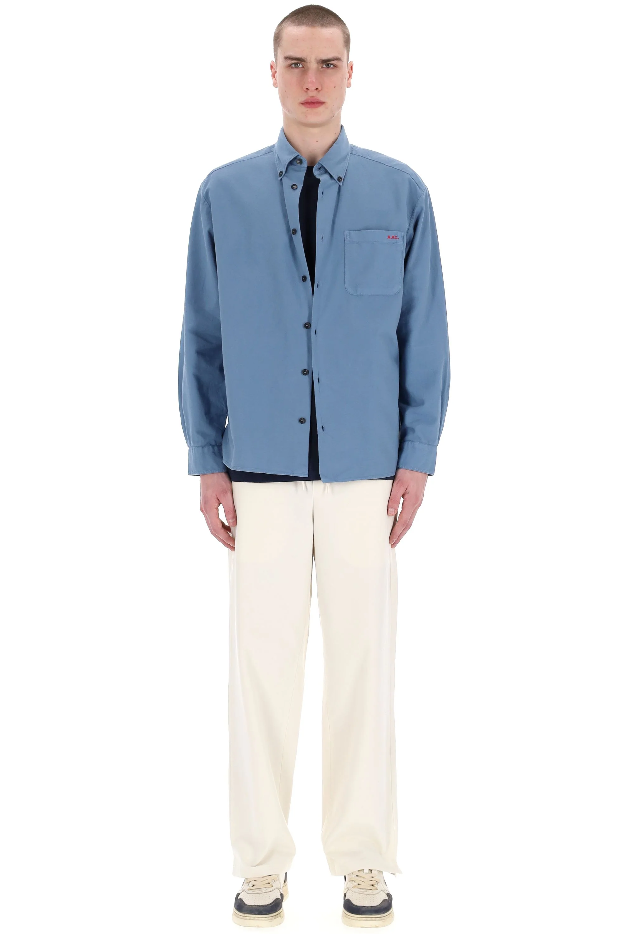 A.p.c. Essentials Button-Up Shirt for Men