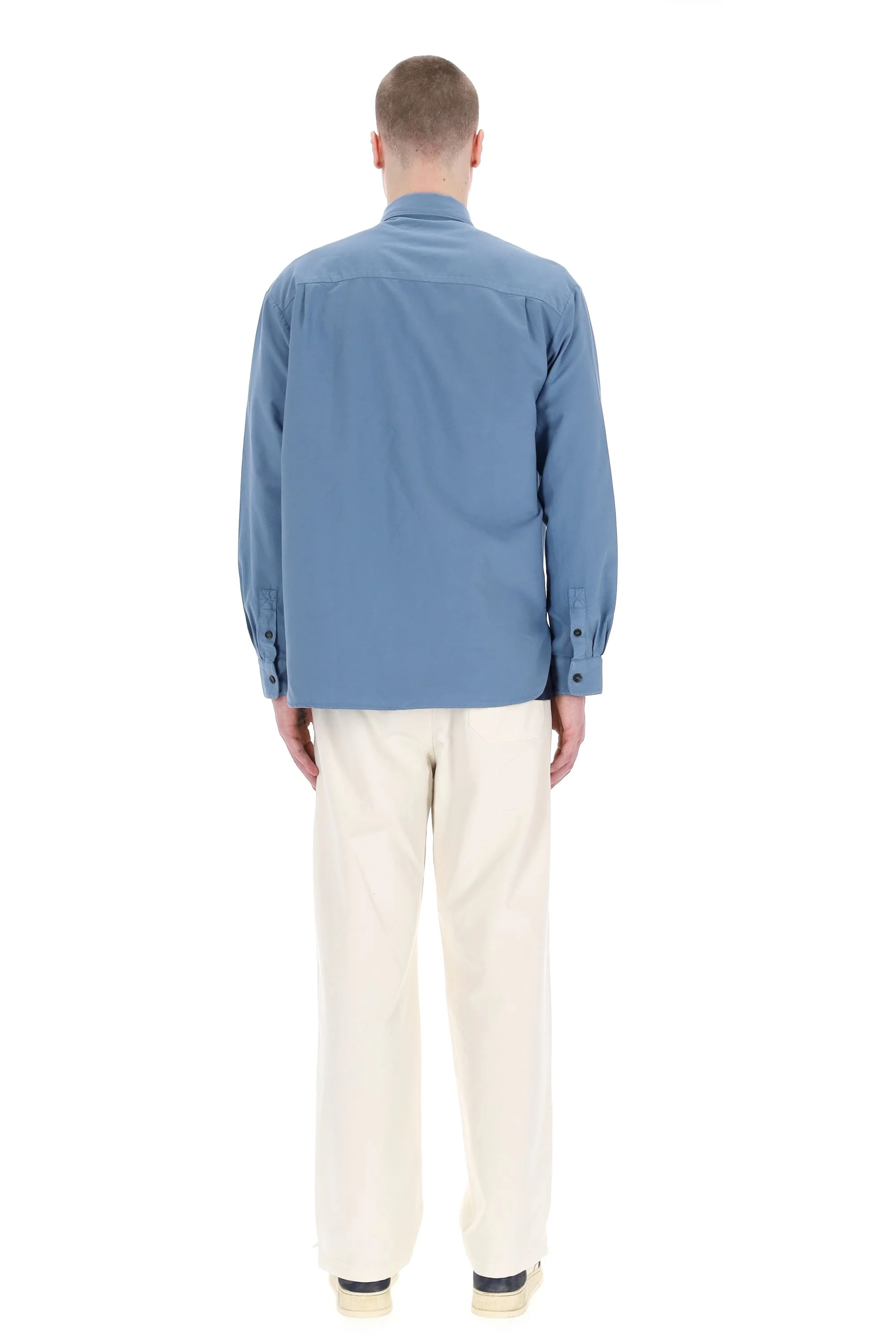 A.p.c. Essentials Button-Up Shirt for Men - Image 4