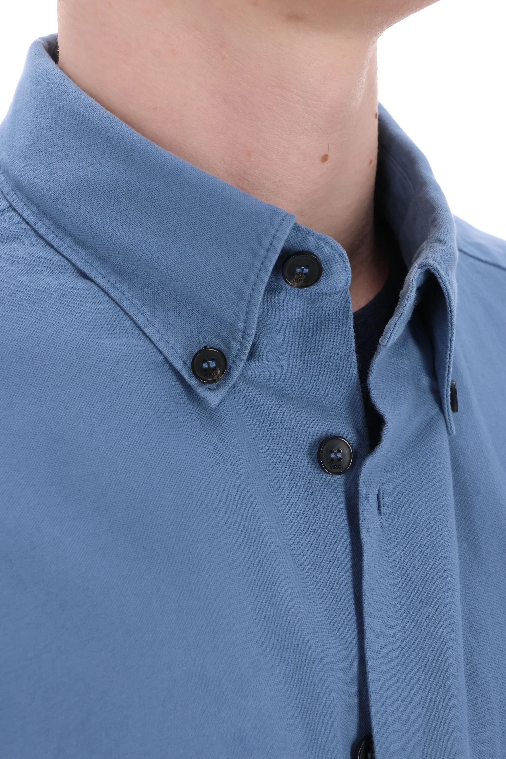 A.p.c. Essentials Button-Up Shirt for Men - Image 5