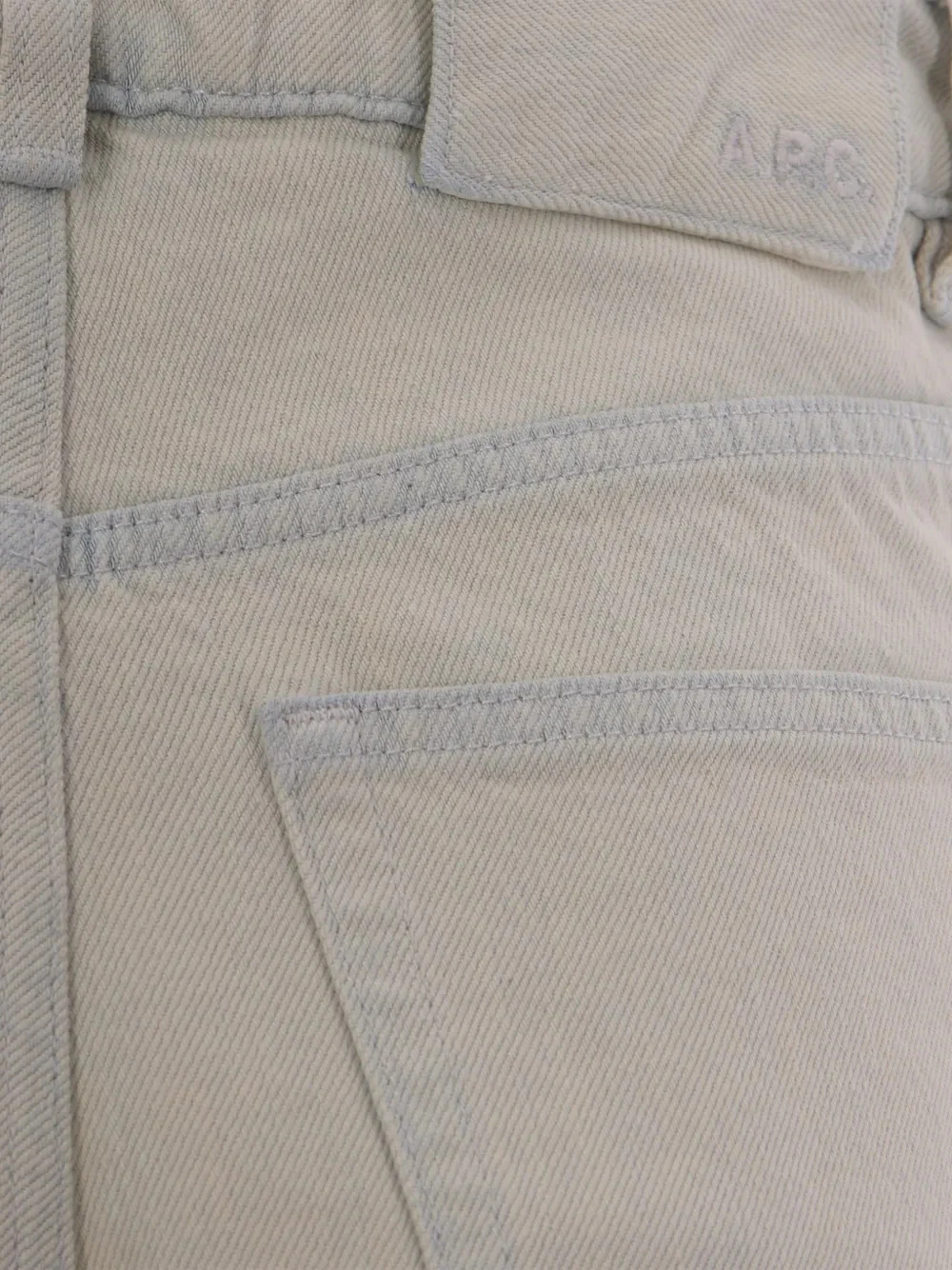 A.p.c. Front Button High-Waisted Jean - Size 25 - Image 3