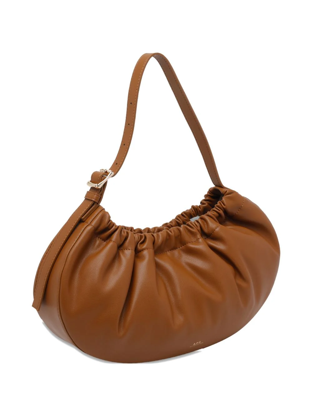 A.P.C. Gathered Shoulder Bag - Image 6