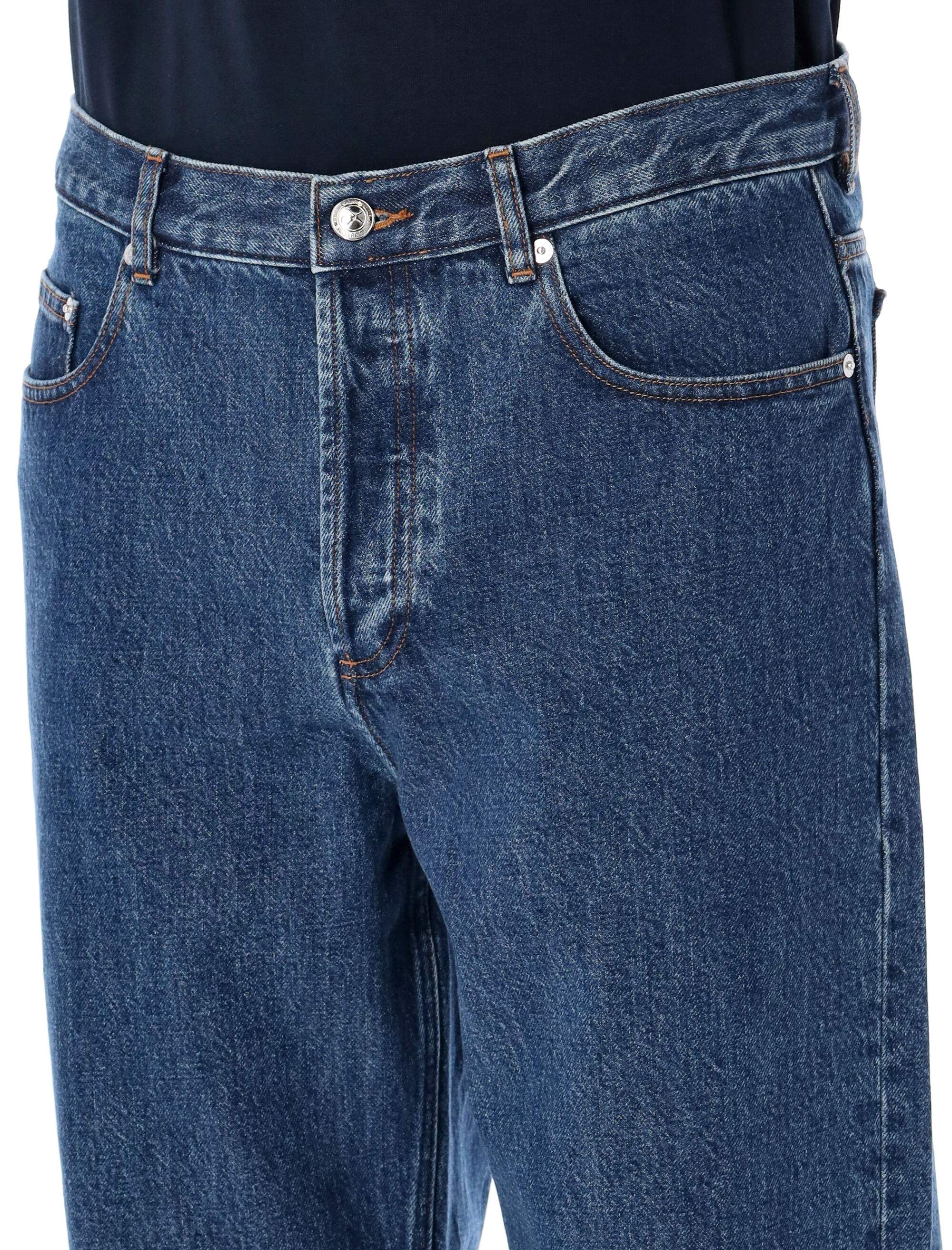 A.p.c. Indigo Wash Jeans for Men - Image 3