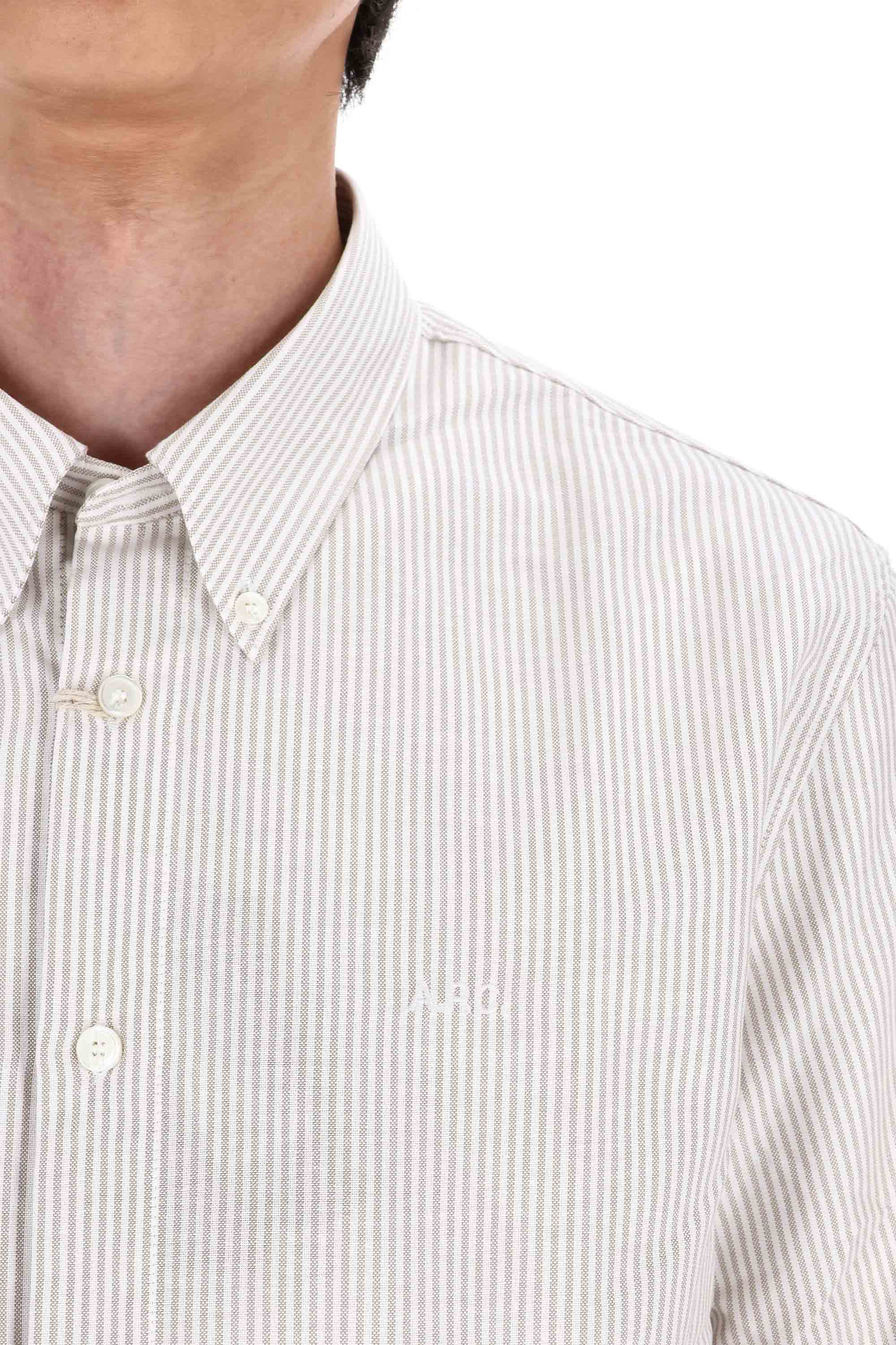 A.p.c. Lightweight Button-Up Shirt for Men - FW25 Collection - Image 7