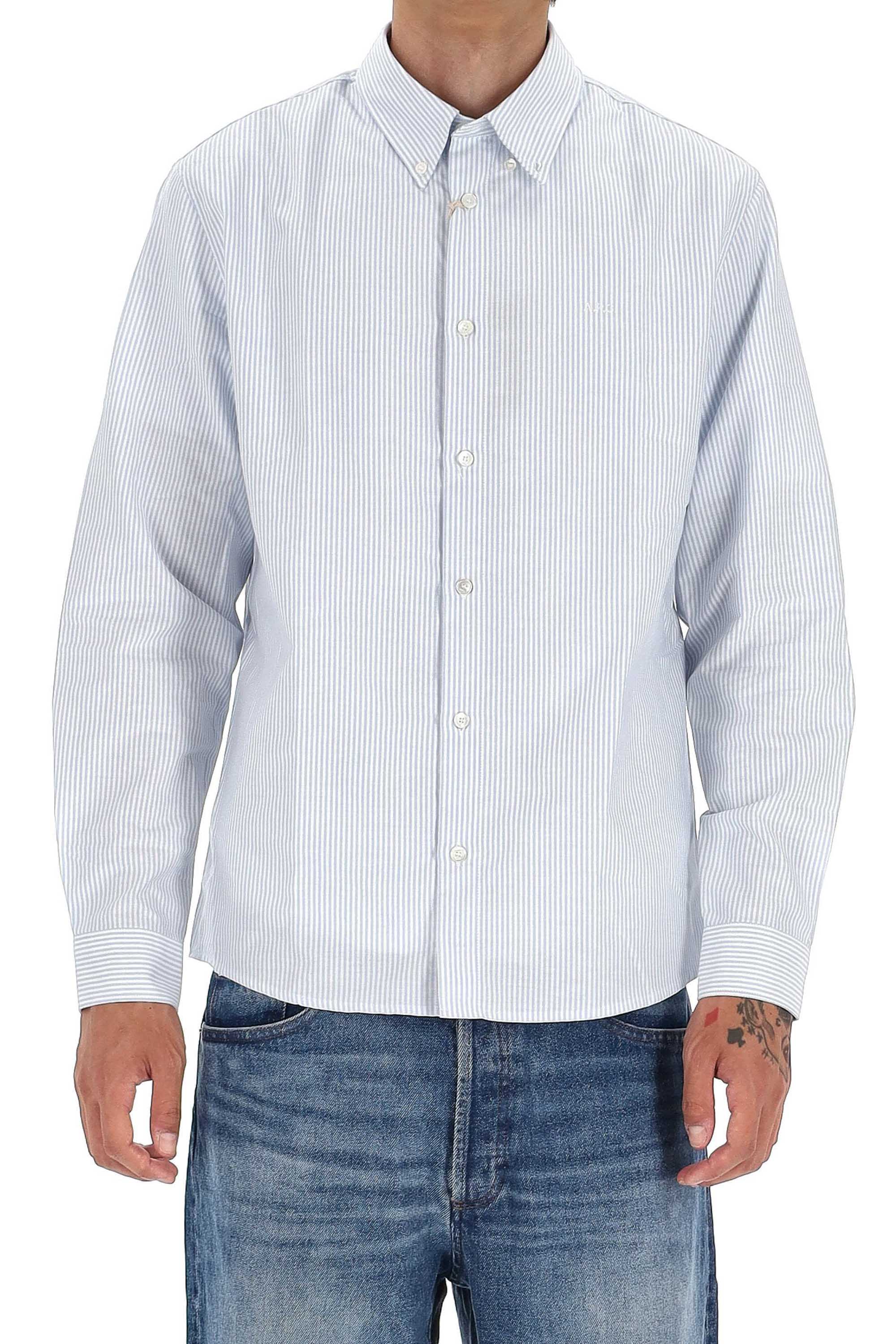 A.p.c. Lightweight Long Sleeve Shirt for Men - FW25 Edition - Image 7