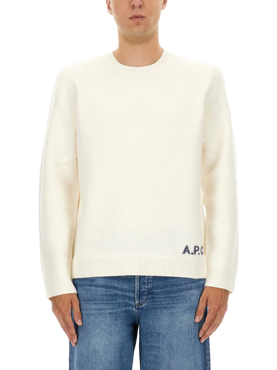 A.p.c. Men's Wool Sweater - Size L