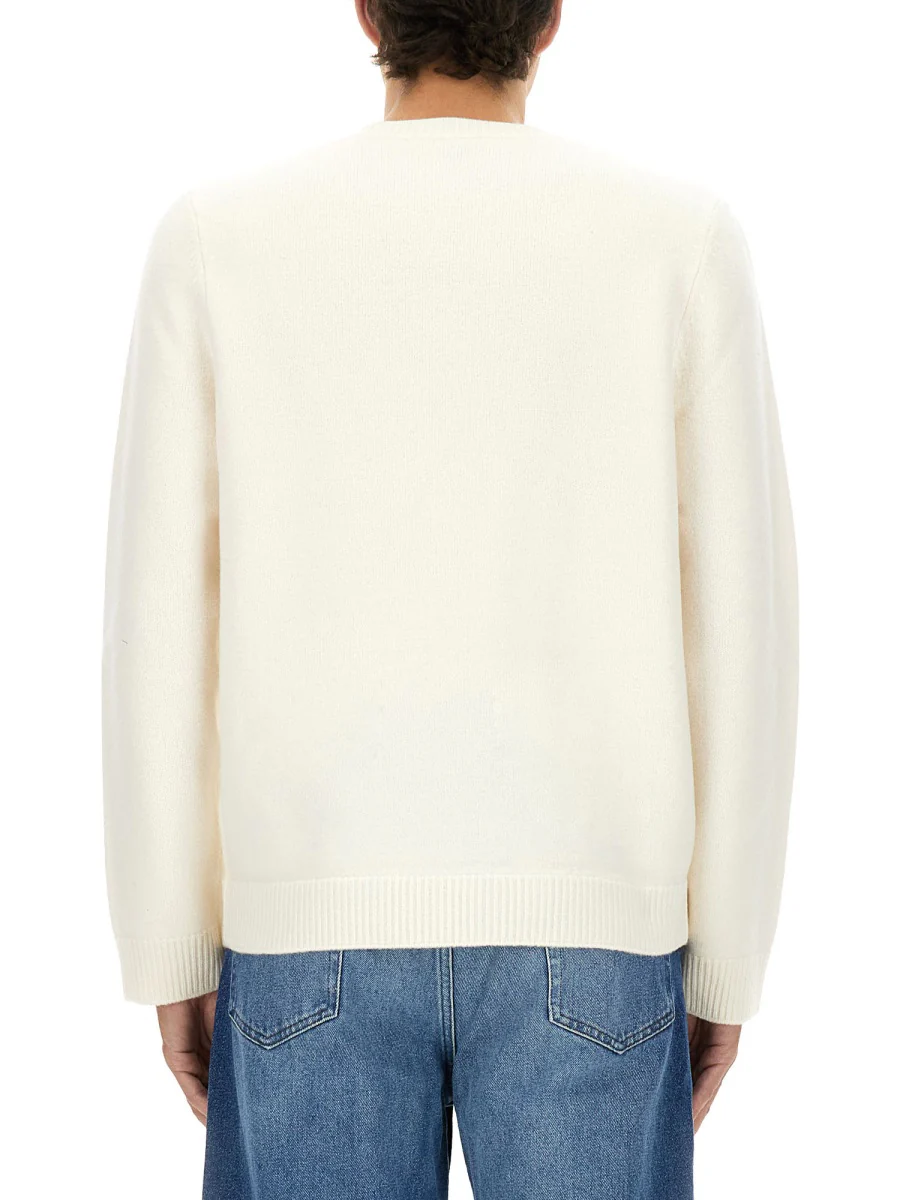 A.p.c. Men's Wool Sweater - Size L - Image 3