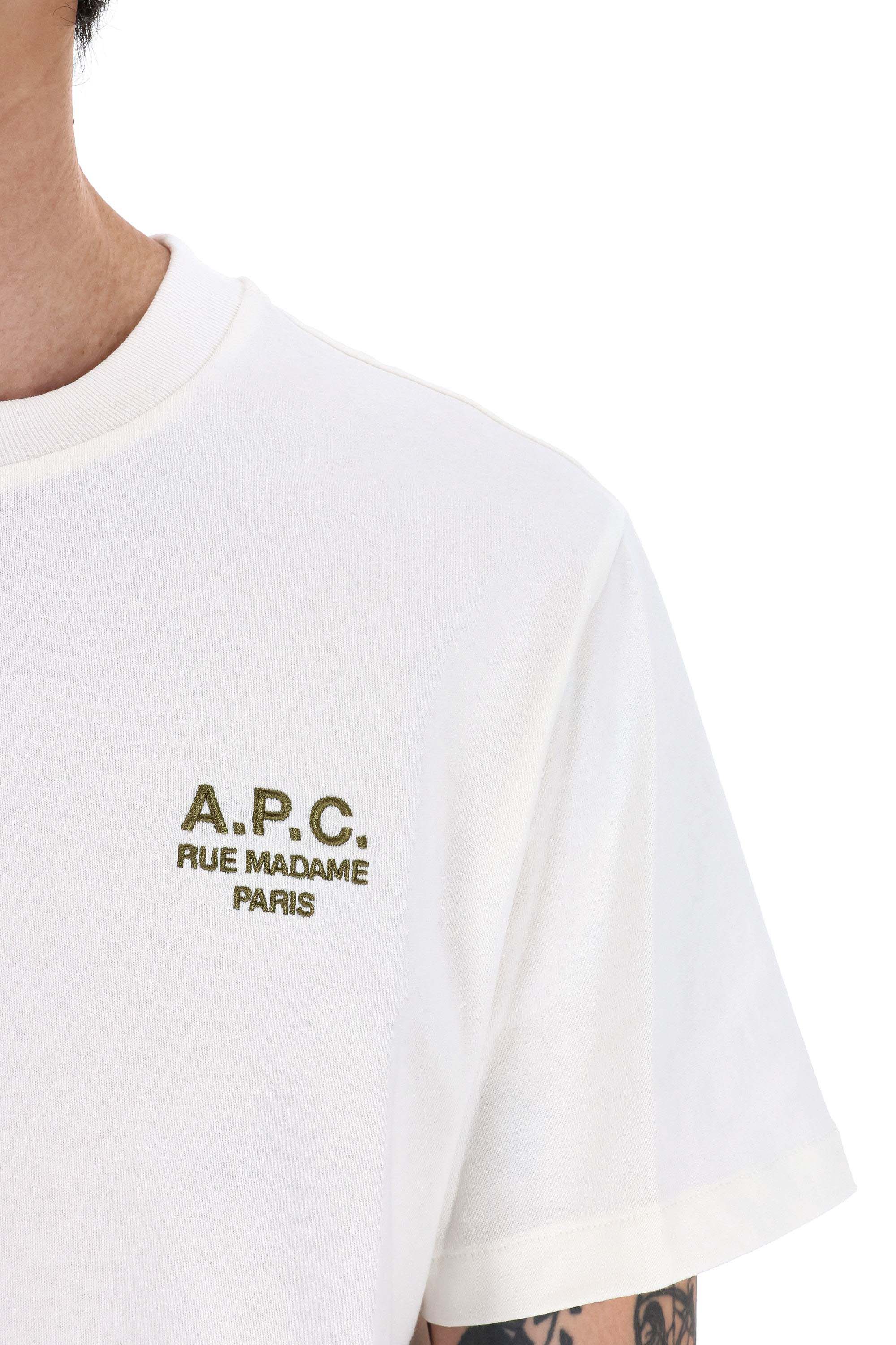 A.p.c. Mini Classic T-Shirt for Men - FW25 - Image 5