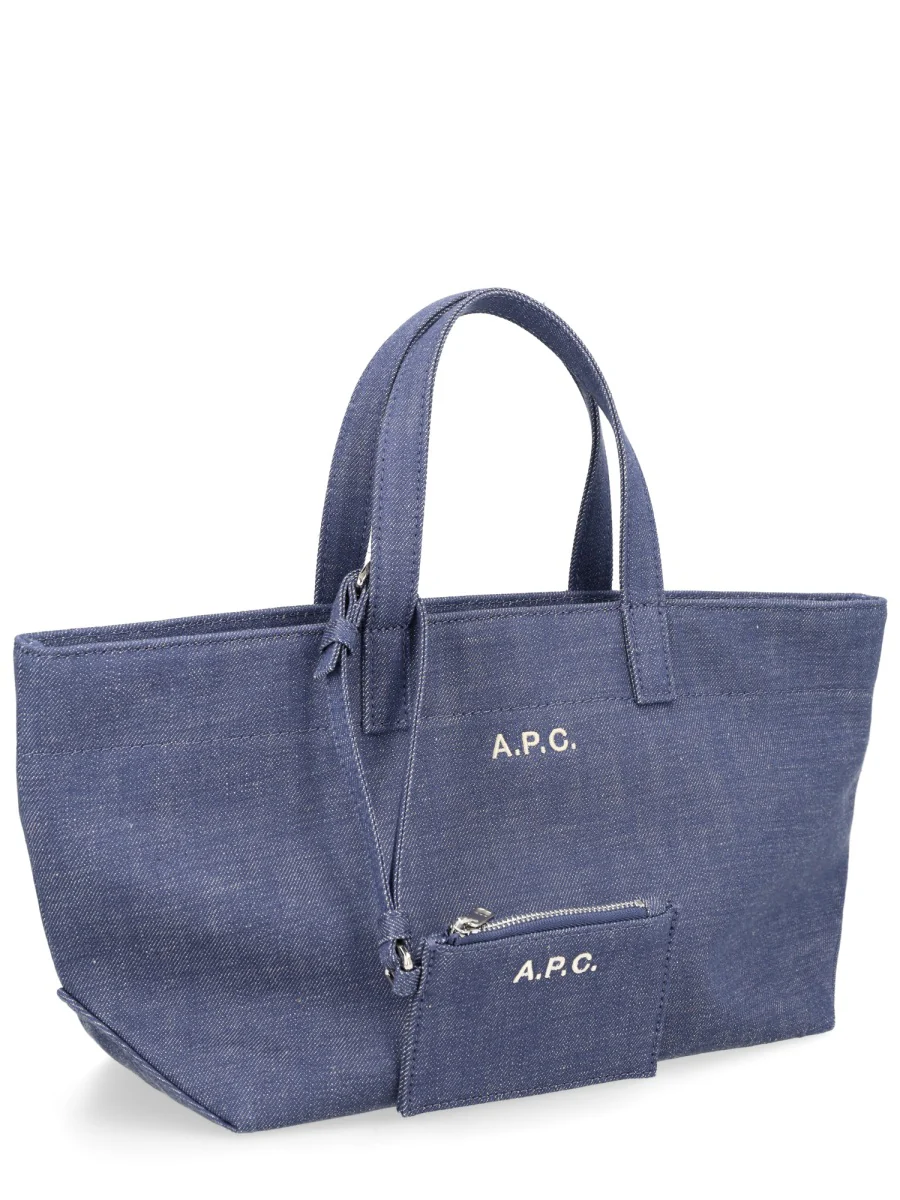 A.p.c. Mini Drummer Tote Handbag - Small Size - Image 3
