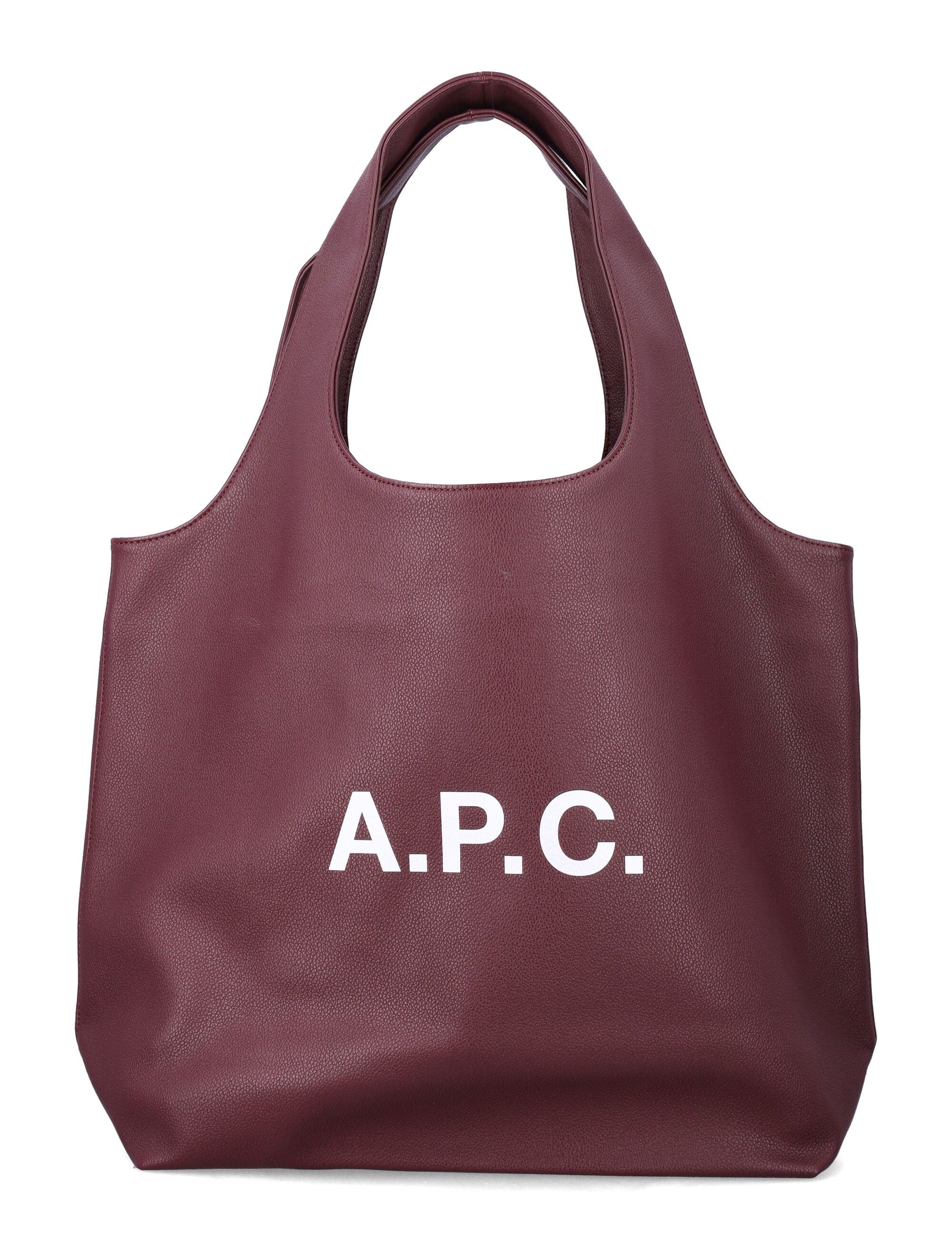 A.P.C. Ninon Tote Bag Grained Recycled Leather-like