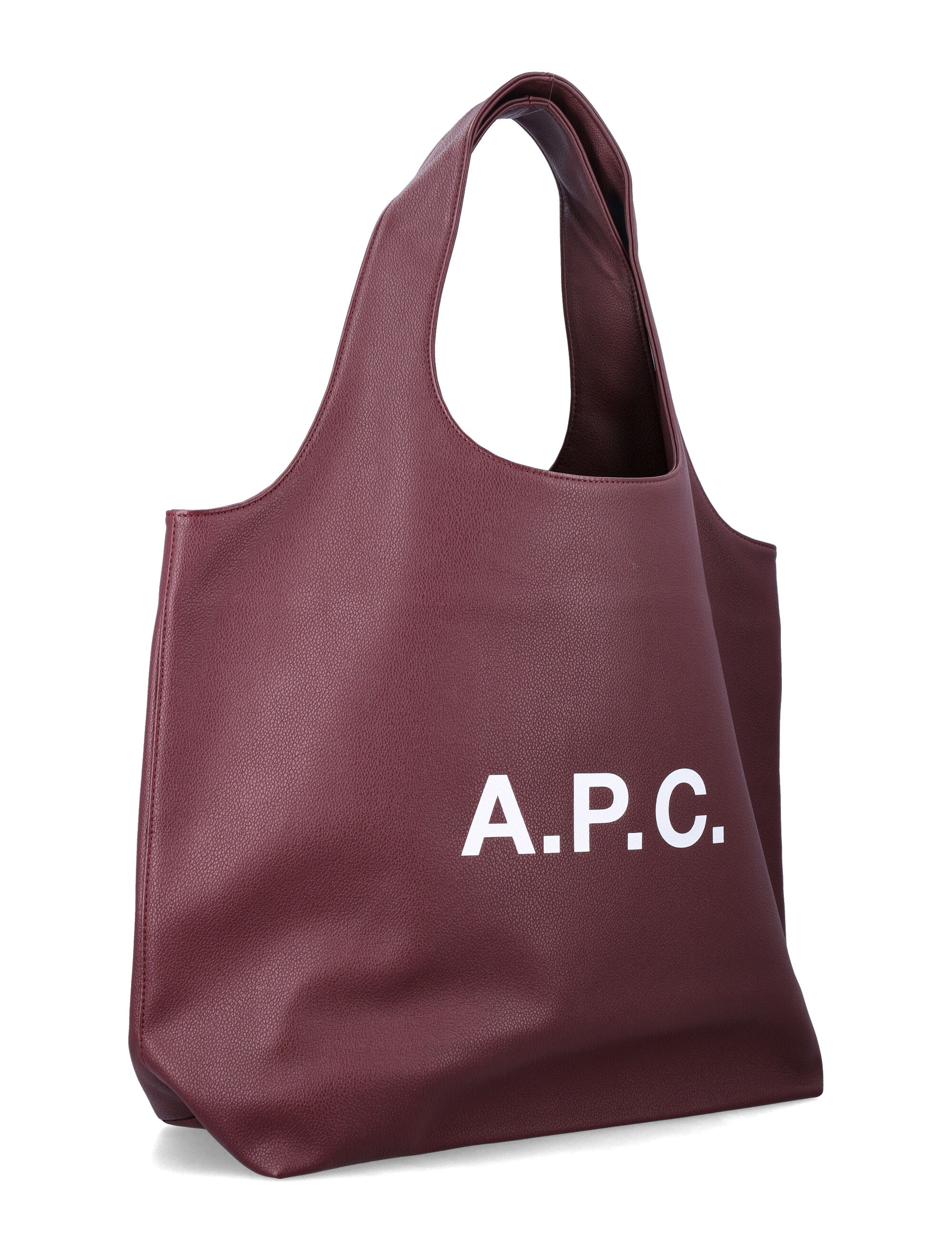 A.P.C. Ninon Tote Bag Grained Recycled Leather-like - Image 2