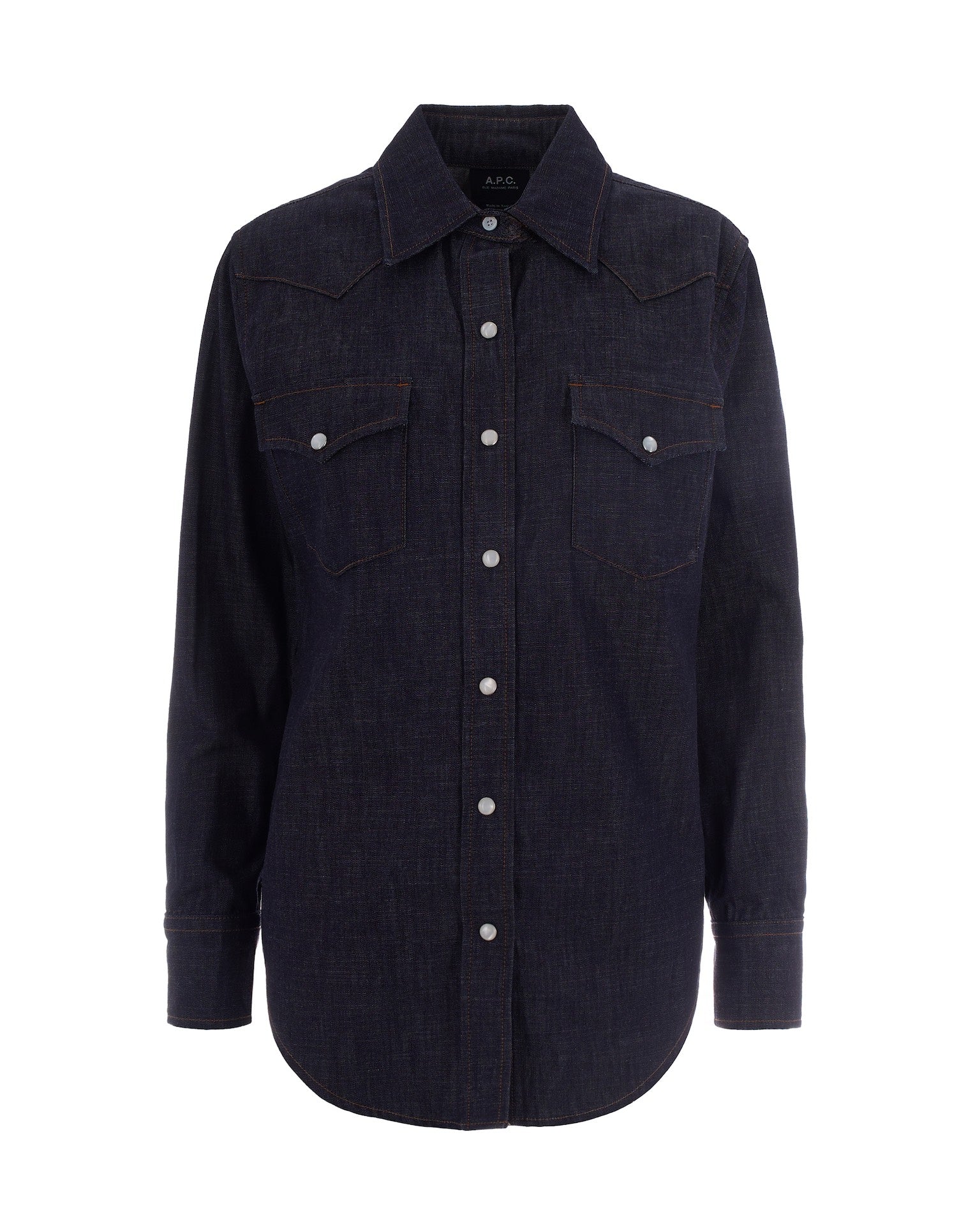 A.p.c. Organic Cotton Short-Sleeve Shirt for Women