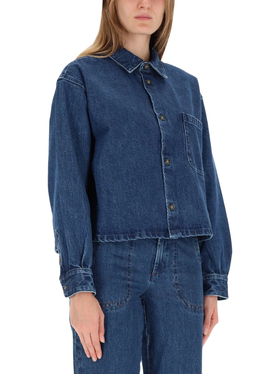 A.p.c. Organic Cotton Women's Shirt - FW25 - Image 4