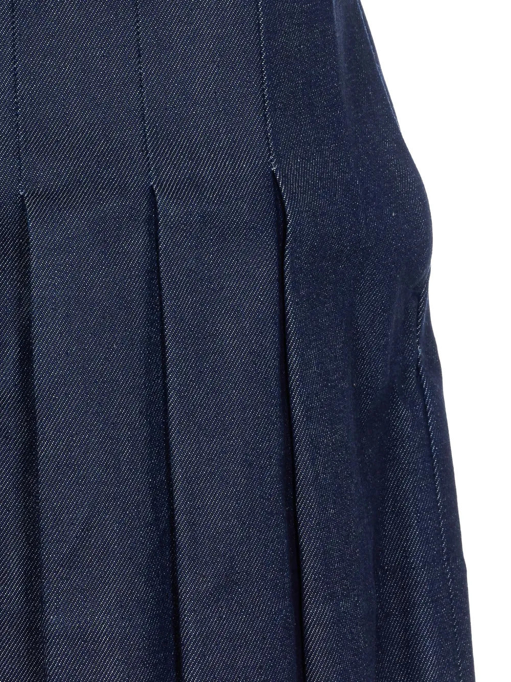 A.p.c. Pleated Panel Mini Skirt with Concealed Zip Closure - Size 36 - Image 4