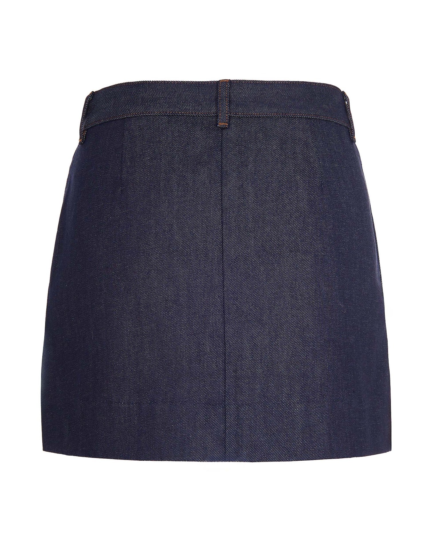 A.p.c. Pleated Panel Mini Skirt with Concealed Zip Closure - Size 36 - Image 6