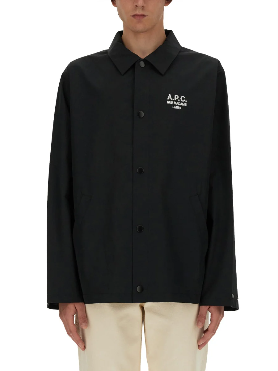 A.p.c. Regular Fit Blouson Jacket - Model