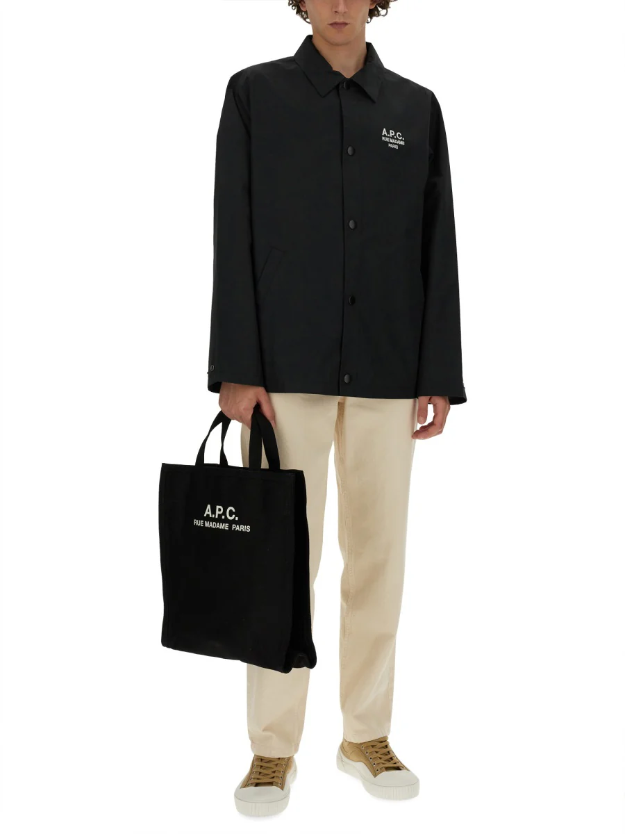 A.p.c. Regular Fit Blouson Jacket - Model - Image 2