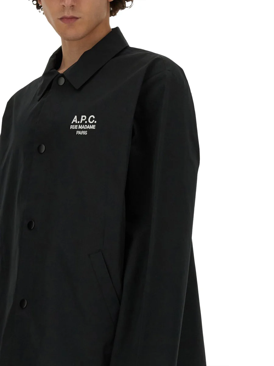 A.p.c. Regular Fit Blouson Jacket - Model - Image 4