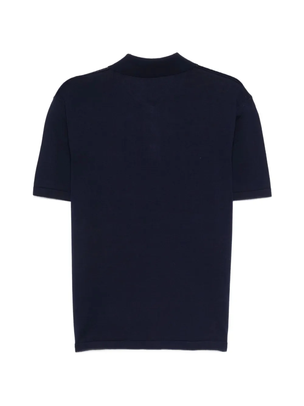 A.p.c. Short-Sleeved Polo Shirt with Chest Pocket and Logo - Image 2