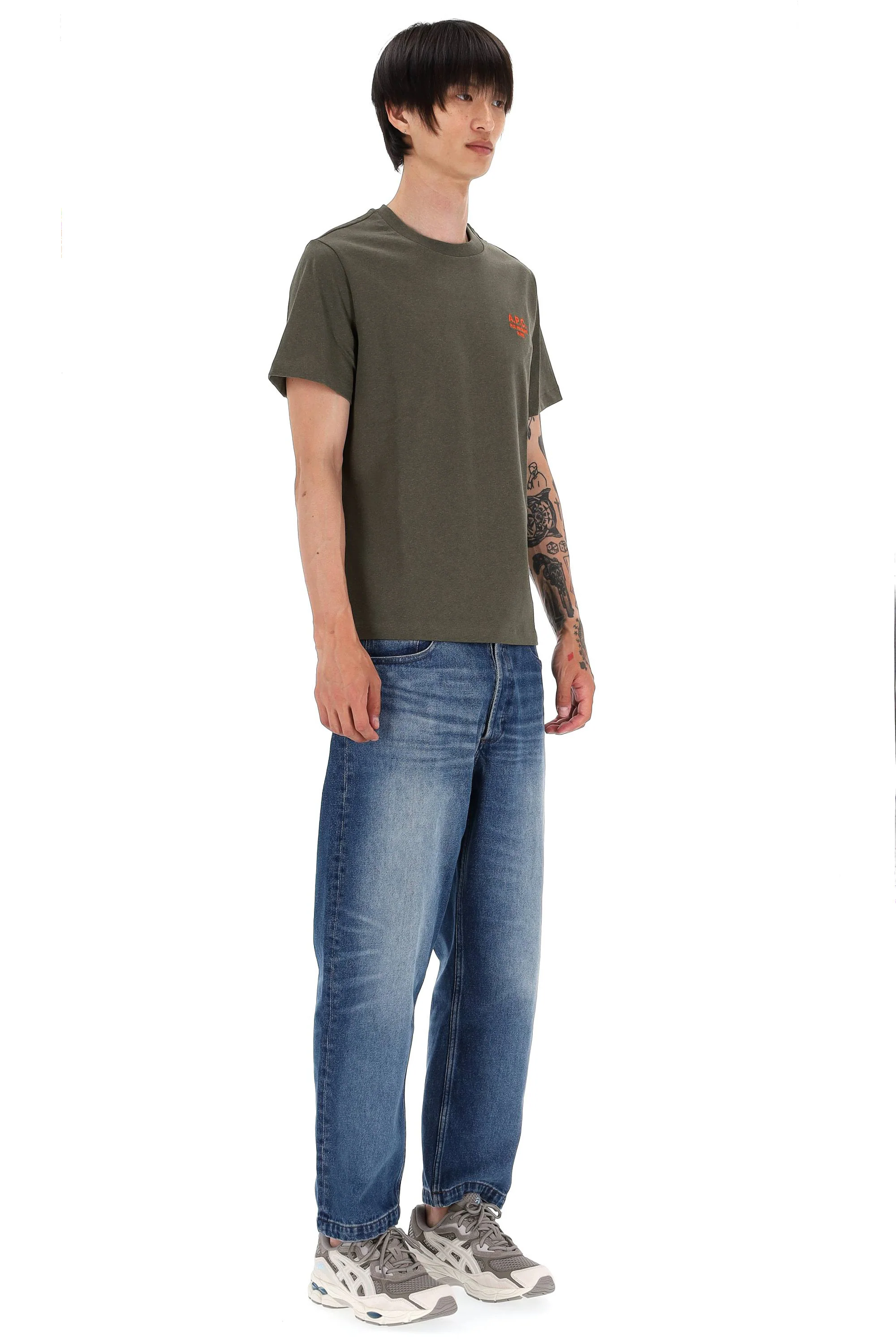 A.p.c. Stylish Mini T-Shirt for Men - FW25 Collection - Image 3