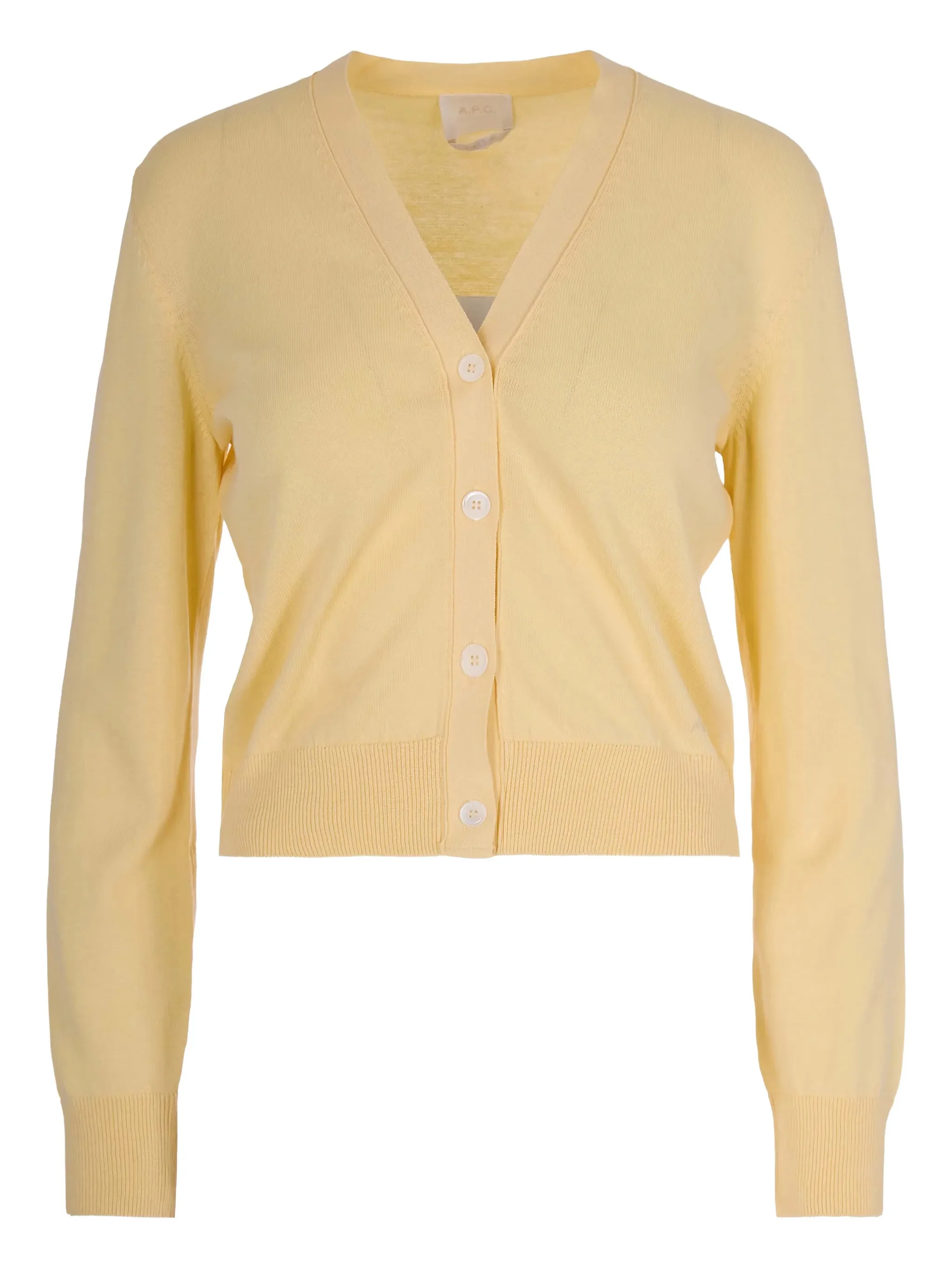 A.p.c. Stylish V-Neck Sweater Size S