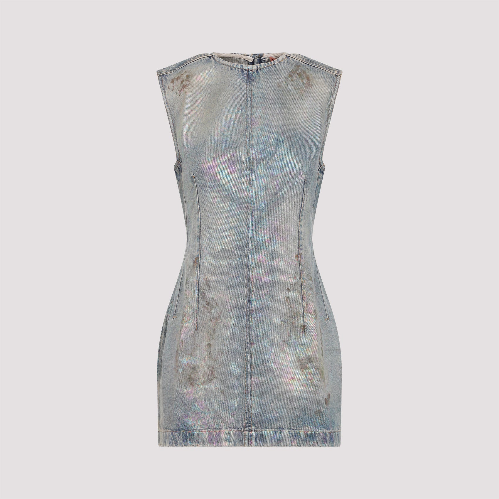 ACNE STUDIOS Coated Denim Dress