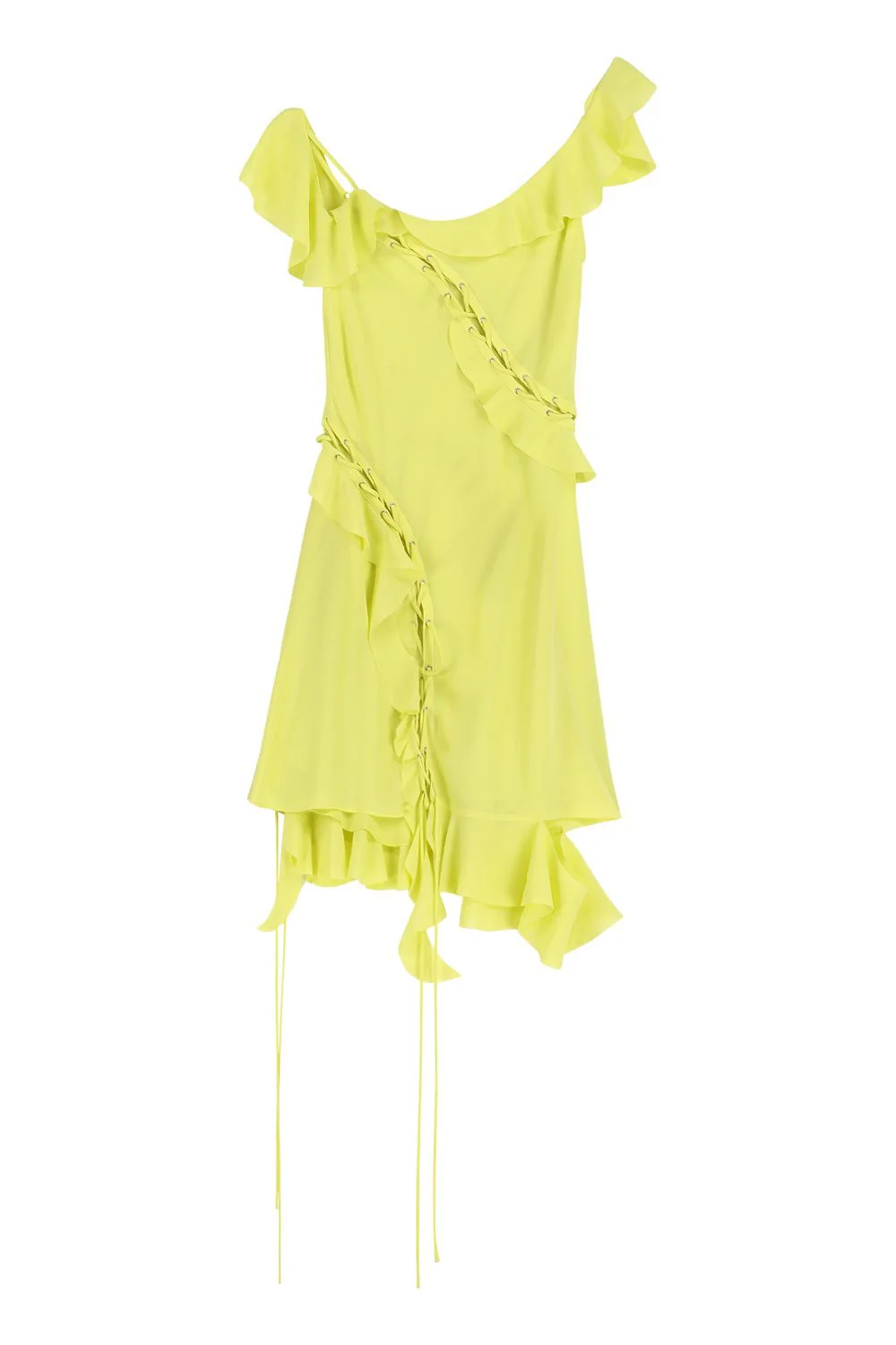 ACNE STUDIOS Lace-trim Mini Dress