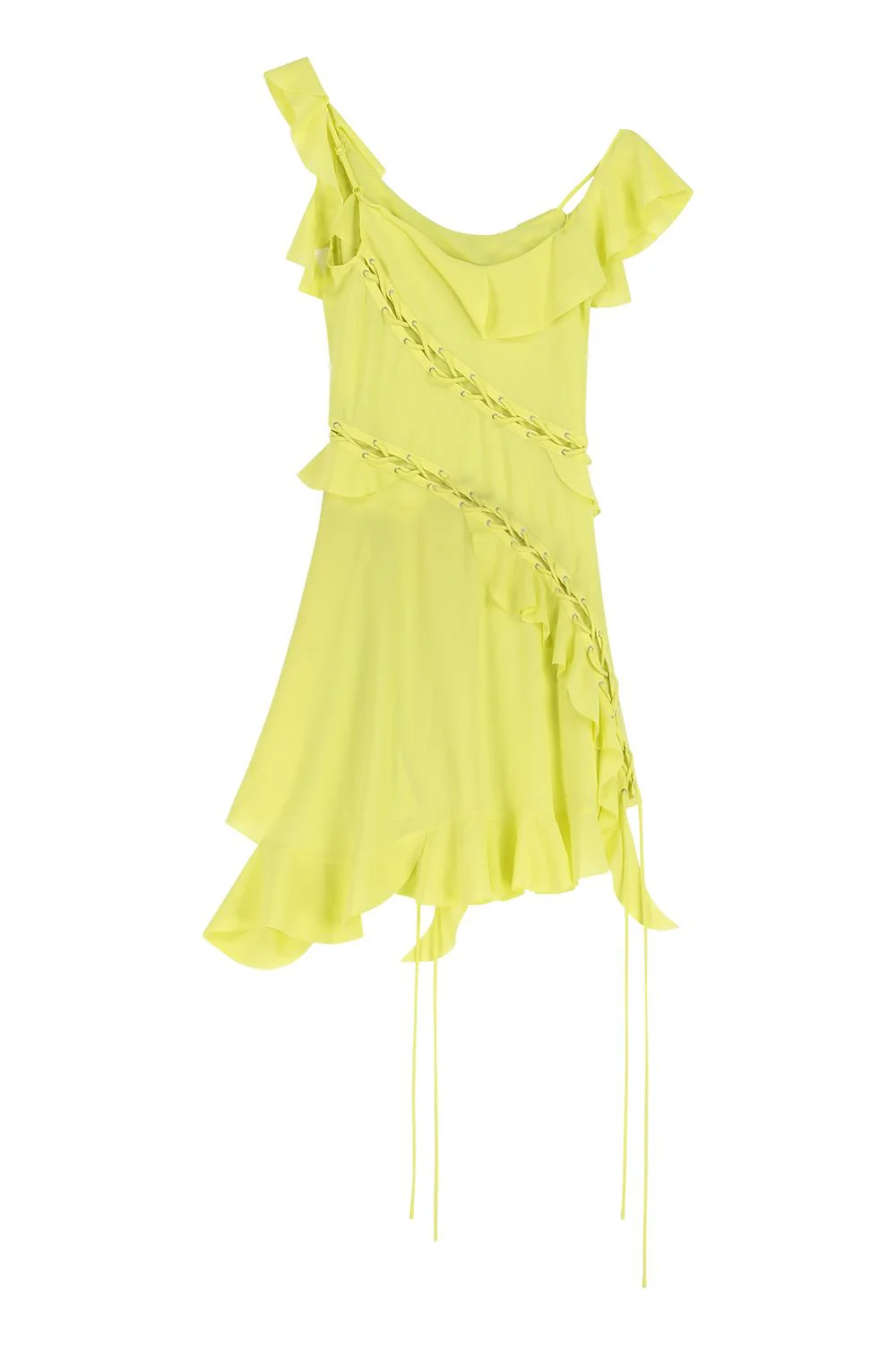 ACNE STUDIOS Lace-trim Mini Dress - Image 2