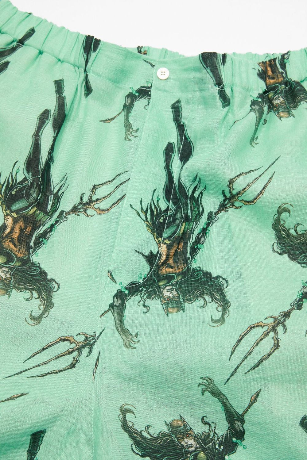 Acne Studios Men's Ruxer Drowned Printed Linen Pants - Image 2