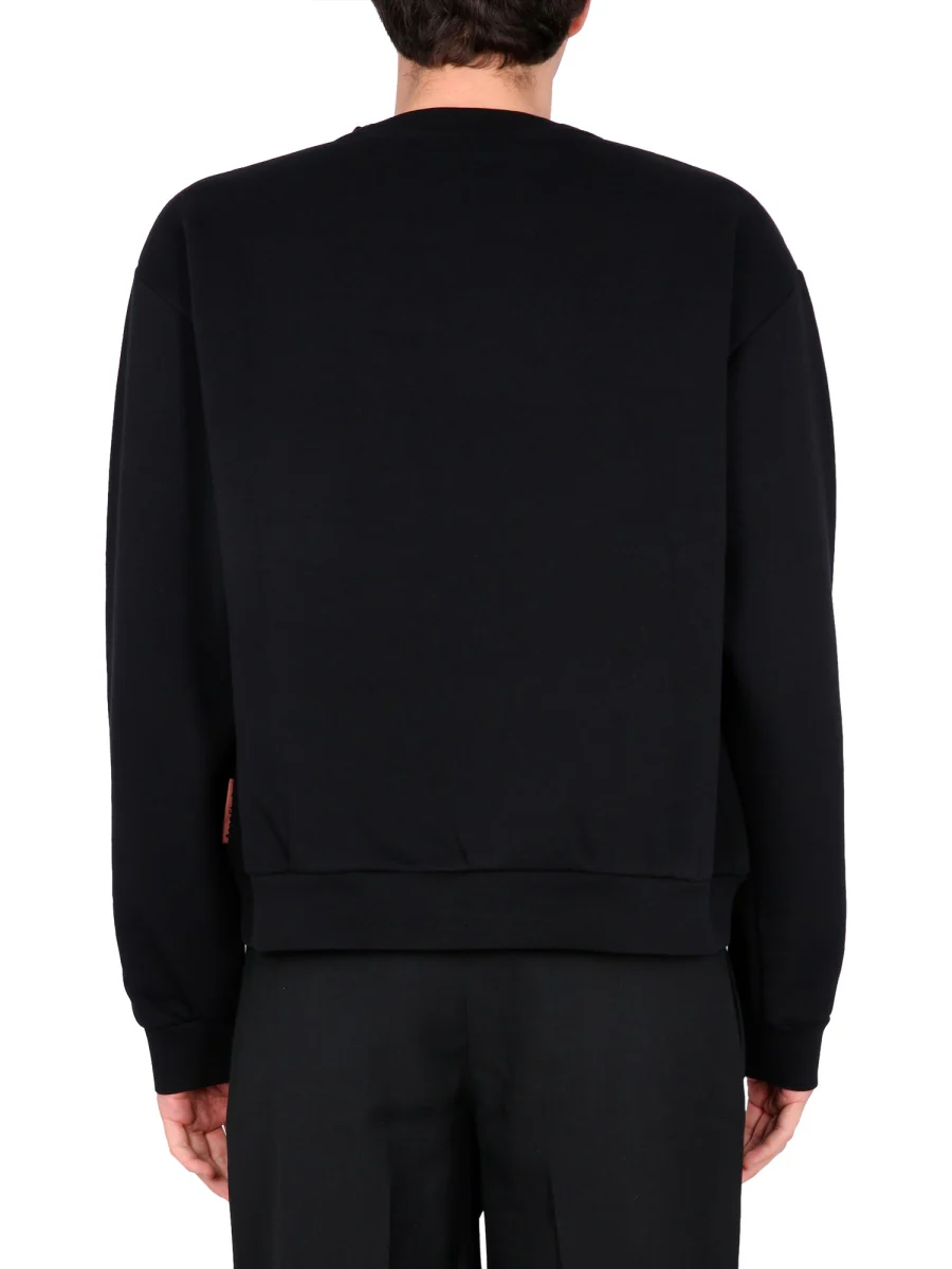 ACNE STUDIOS Regular Fit Cotton Sweatshirt - Image 3