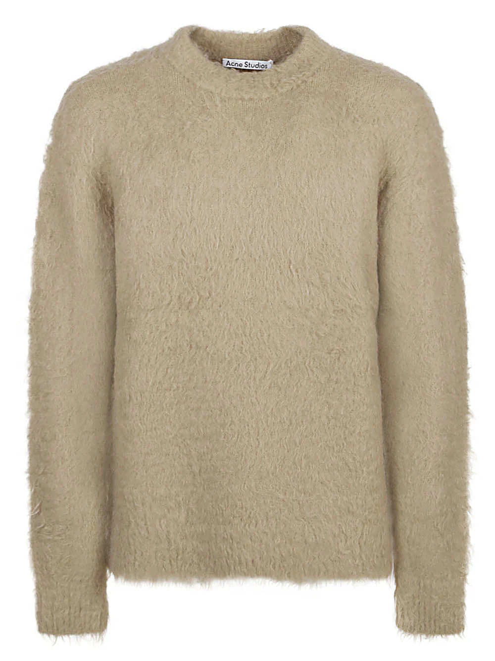 Acne Studios Regular Fit Wool Blend T-Shirt