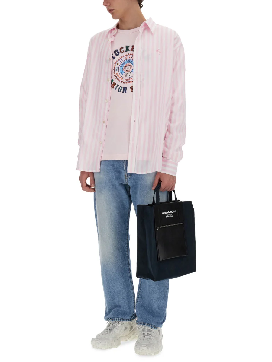 Acne Studios Relaxed Fit Striped Shirt - Image 2