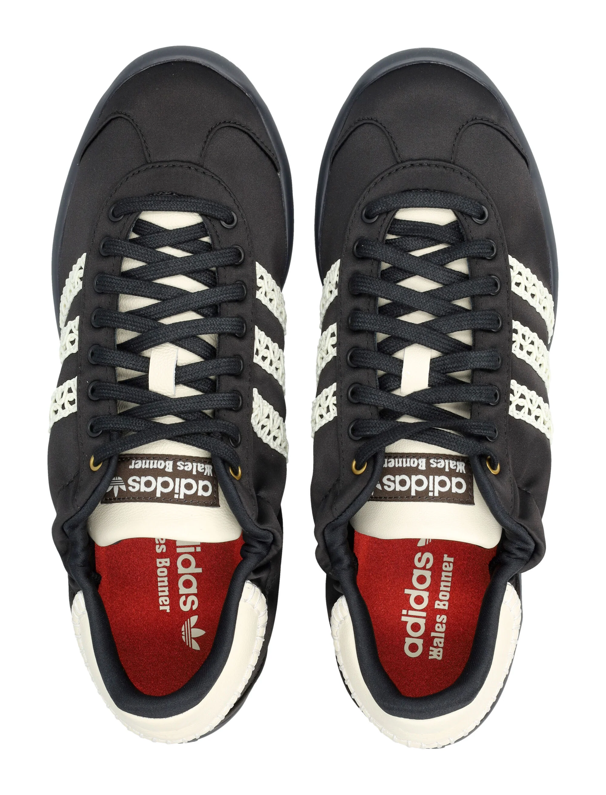 Adidas By Wales Bonner Elegant Mini Retro Lo Satin Sneakers - Image 2