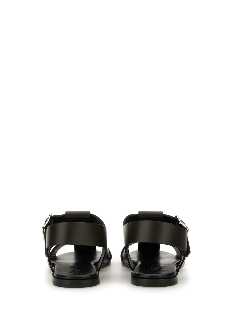 Aeyde Sophisticated Leather Sandals - Image 3