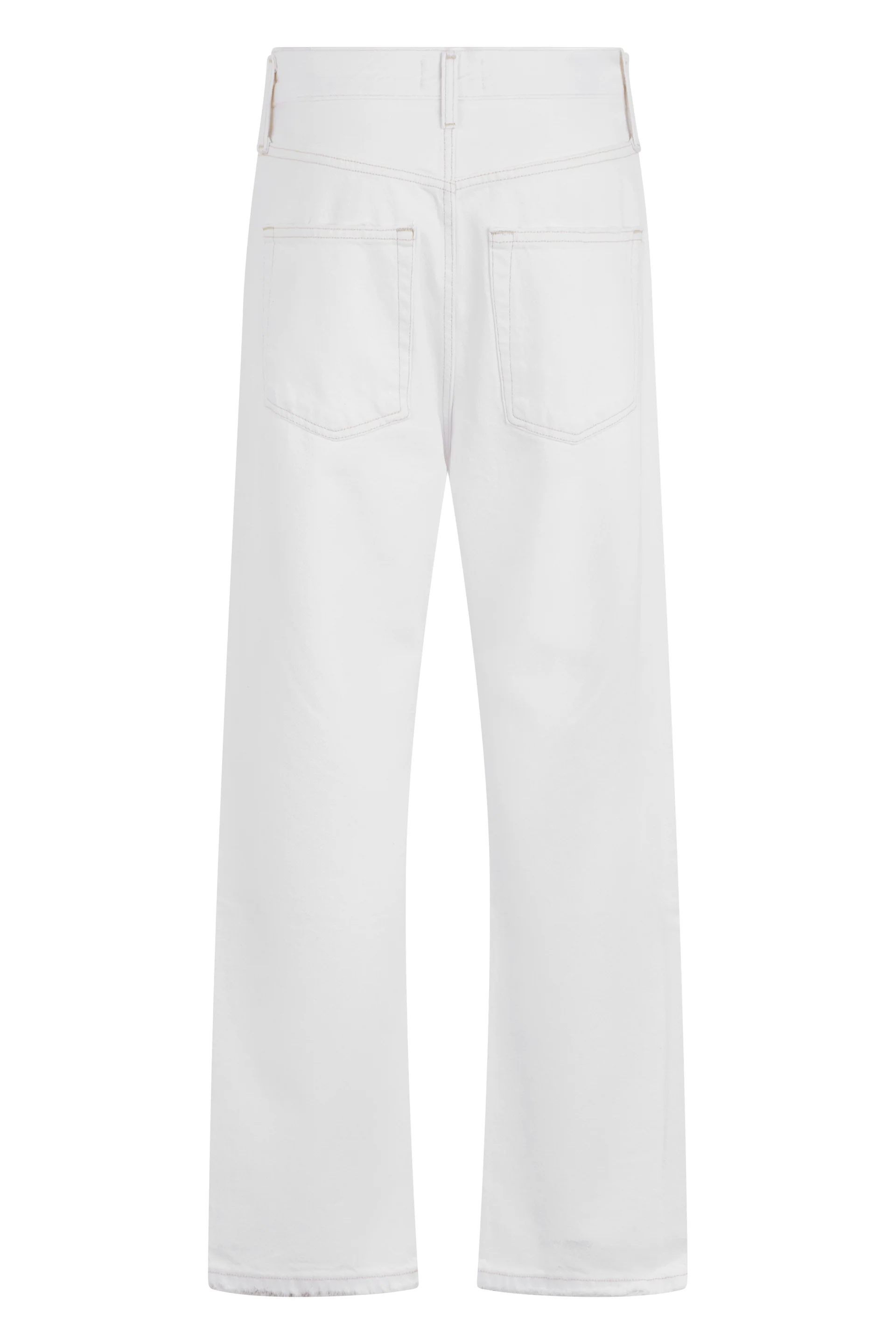 Agolde High Waist Straight Fit Denim Pants - Image 2